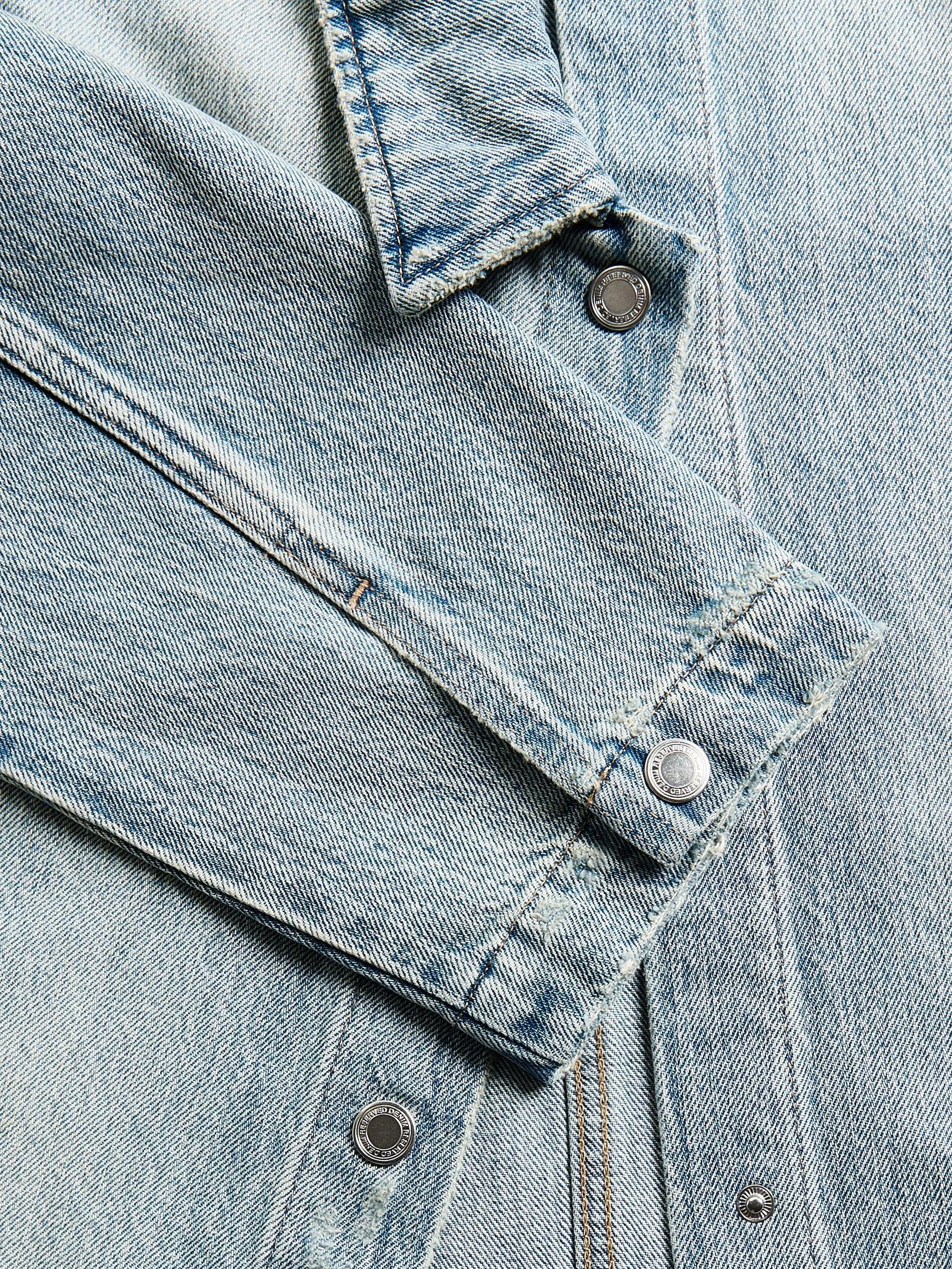 Blue Denim Jacket, Blue, large image number 5