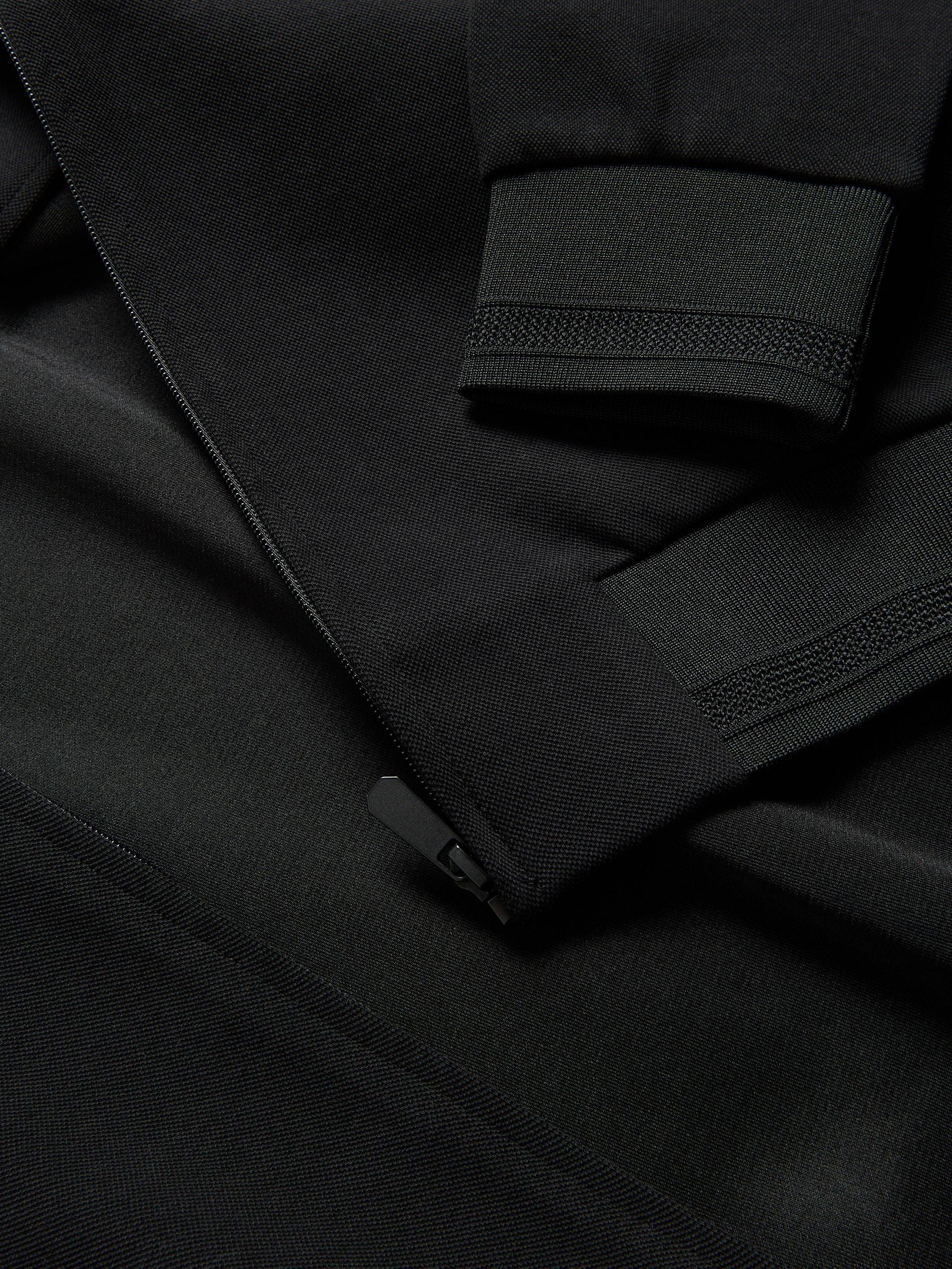 Black Bomber Sweatshirt, Black, medium