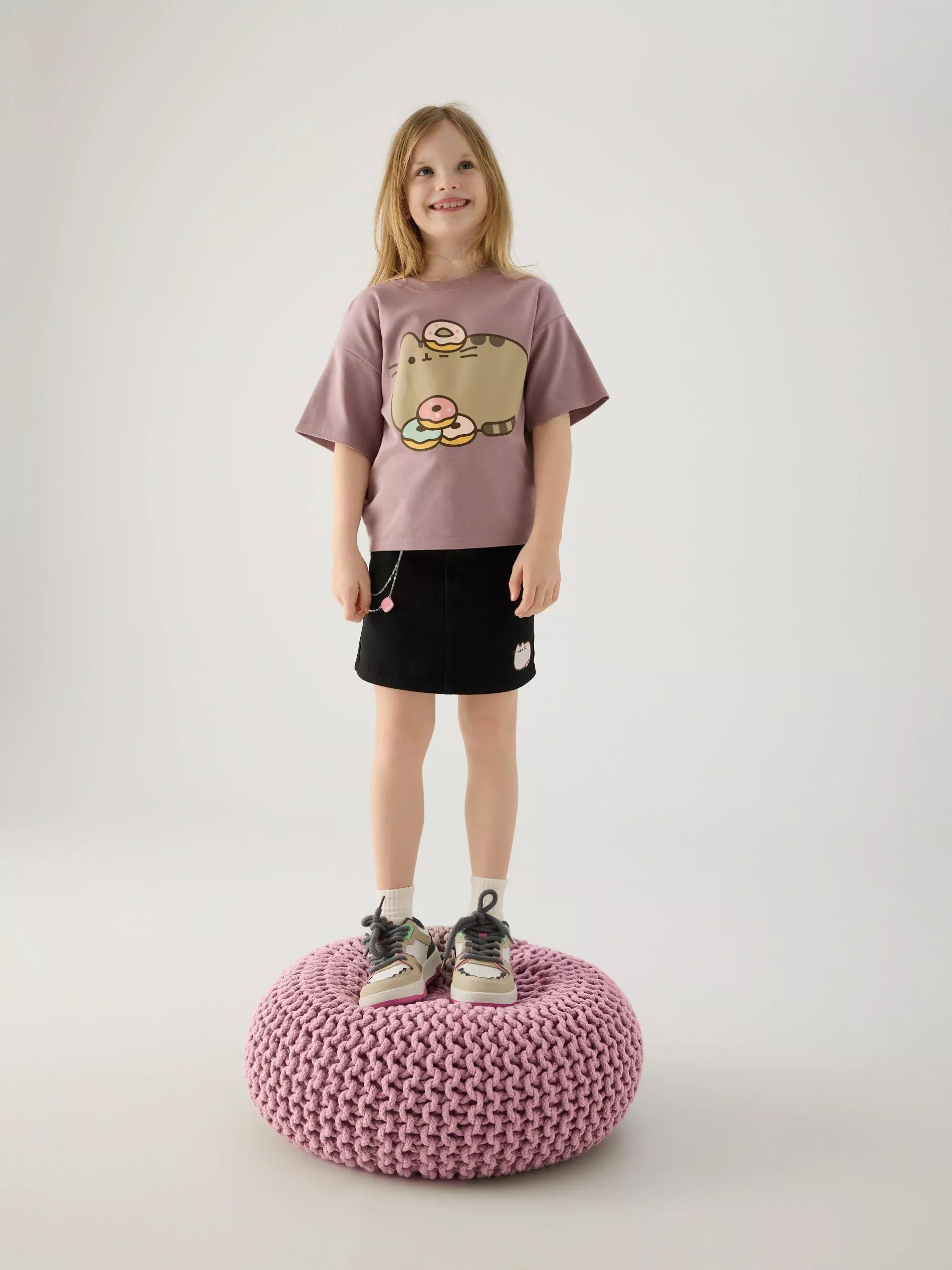 ORCHID Pusheen T-shirt, Pink, medium