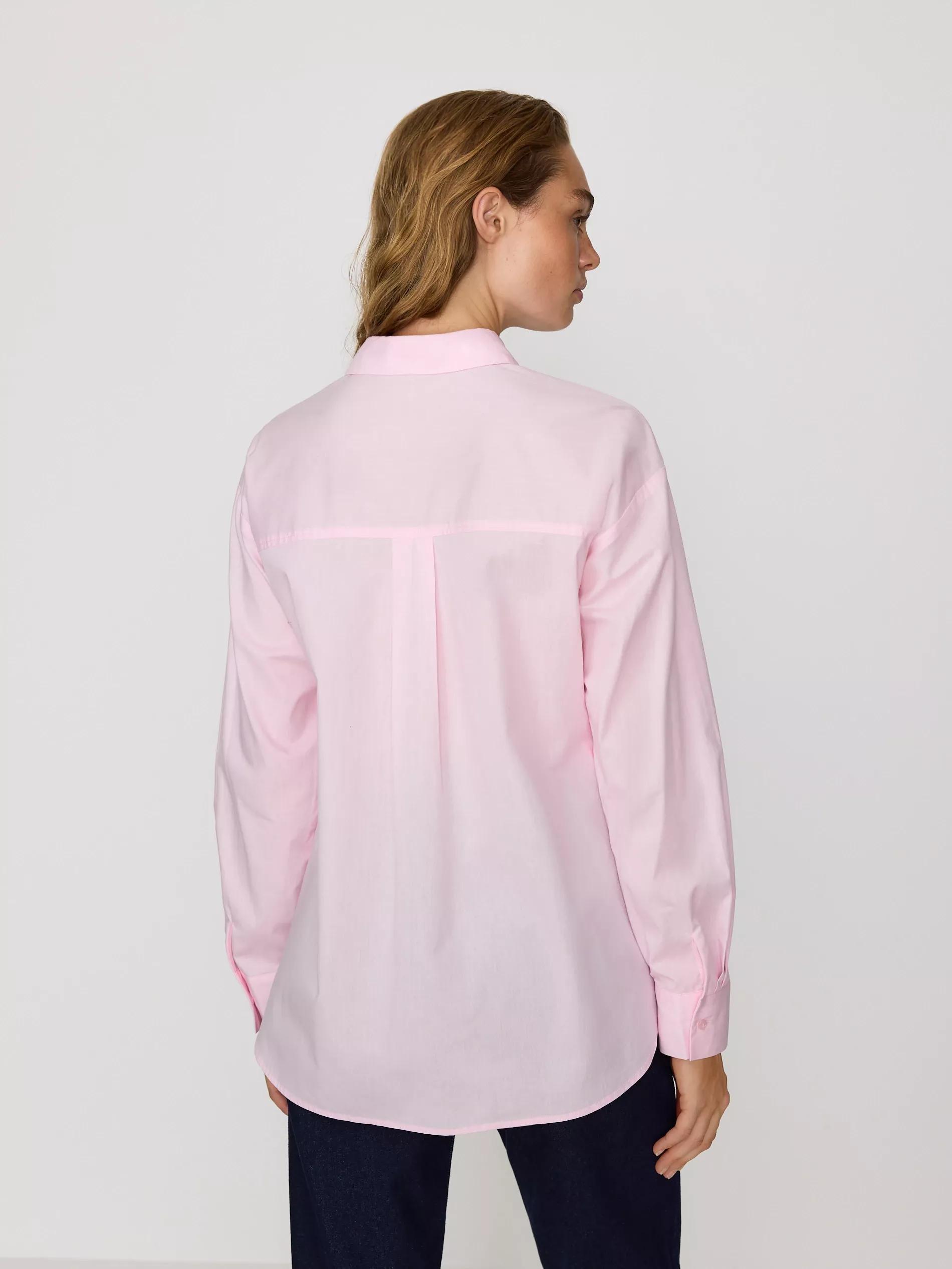 Pink Cotton Shirt, Pink, large image number 3
