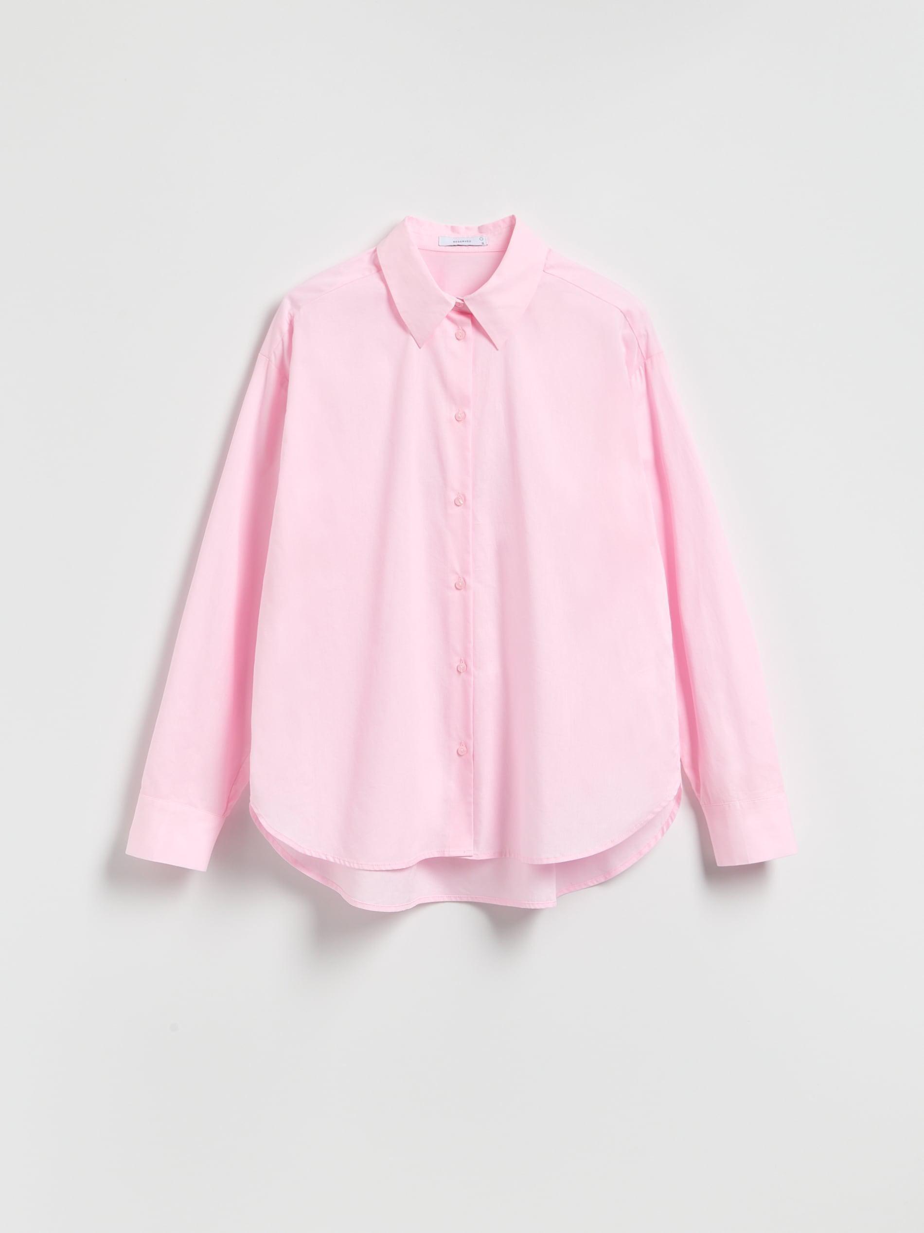 Pink Cotton Shirt, Pink, large image number 4