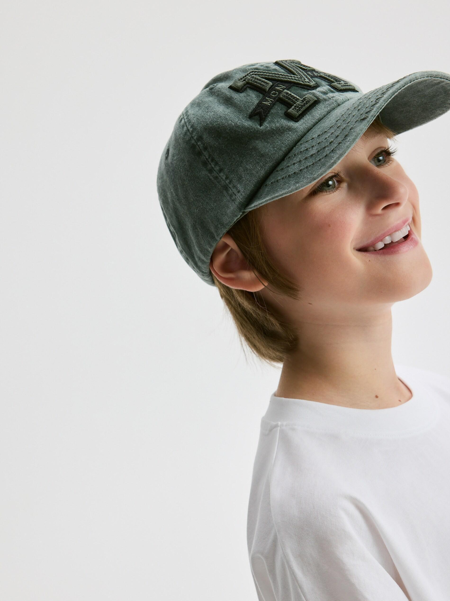 Grey Cap, Grey, medium