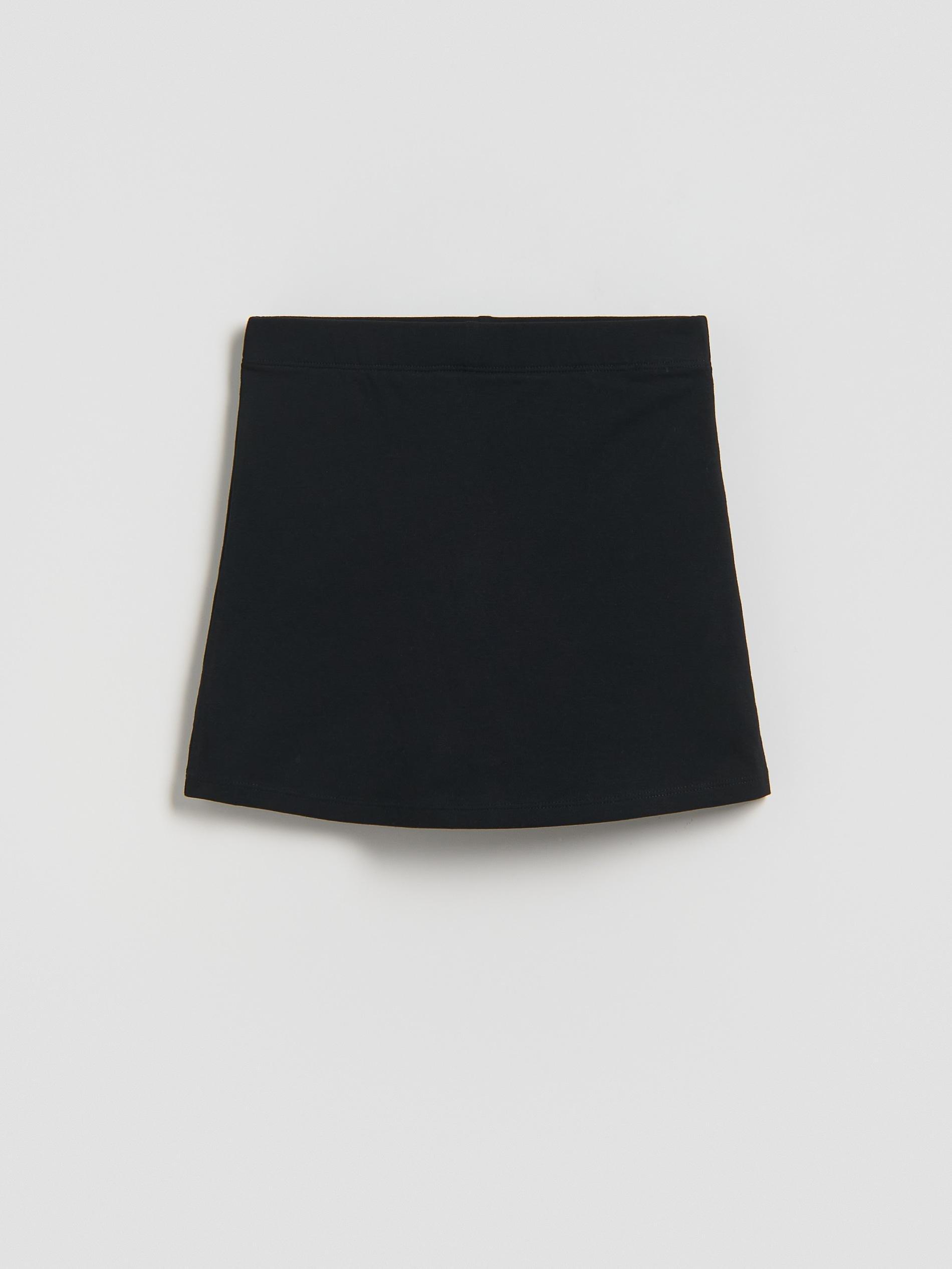Black Skort, Black, medium
