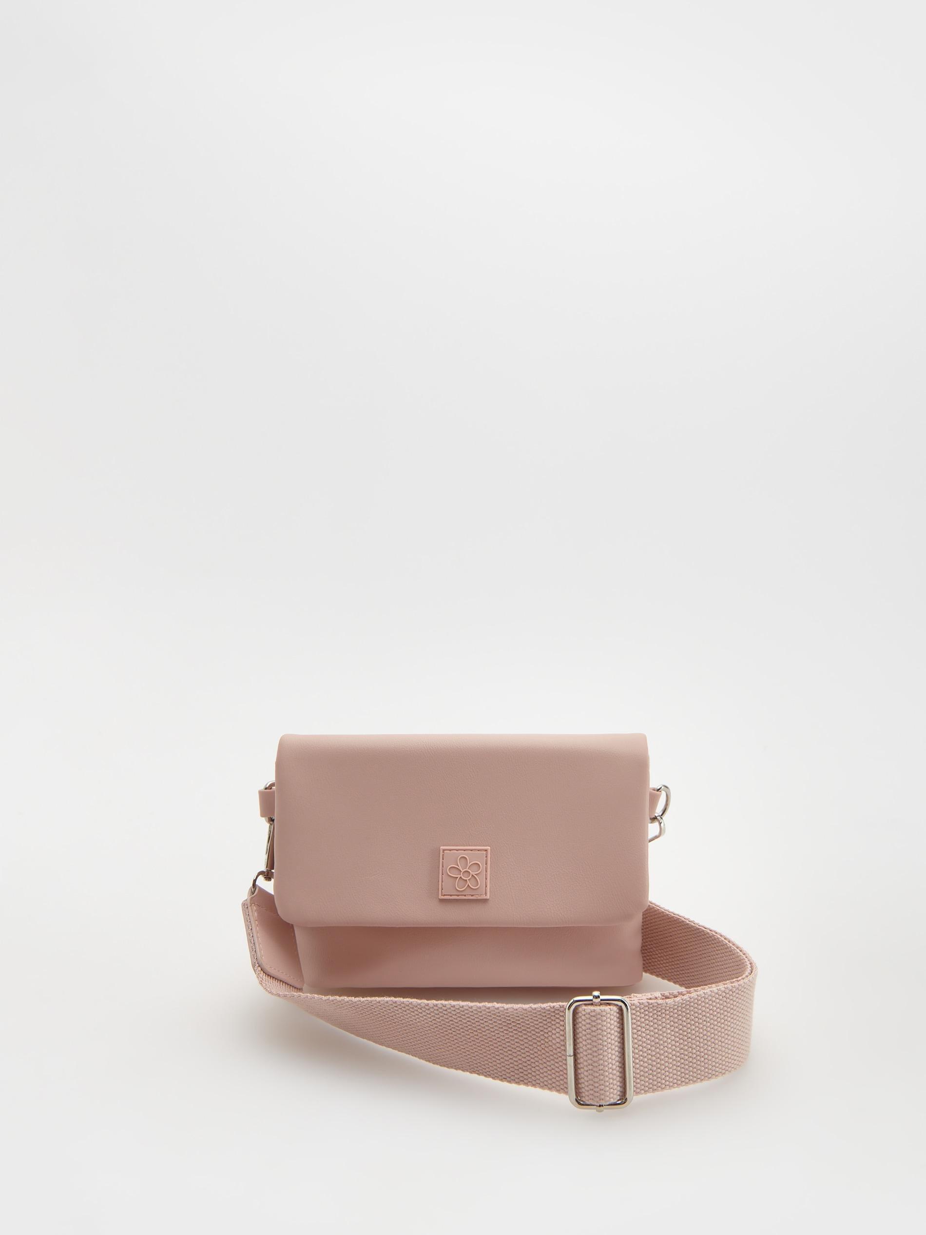 Pink Messenger Bag, Pink, large image number 0