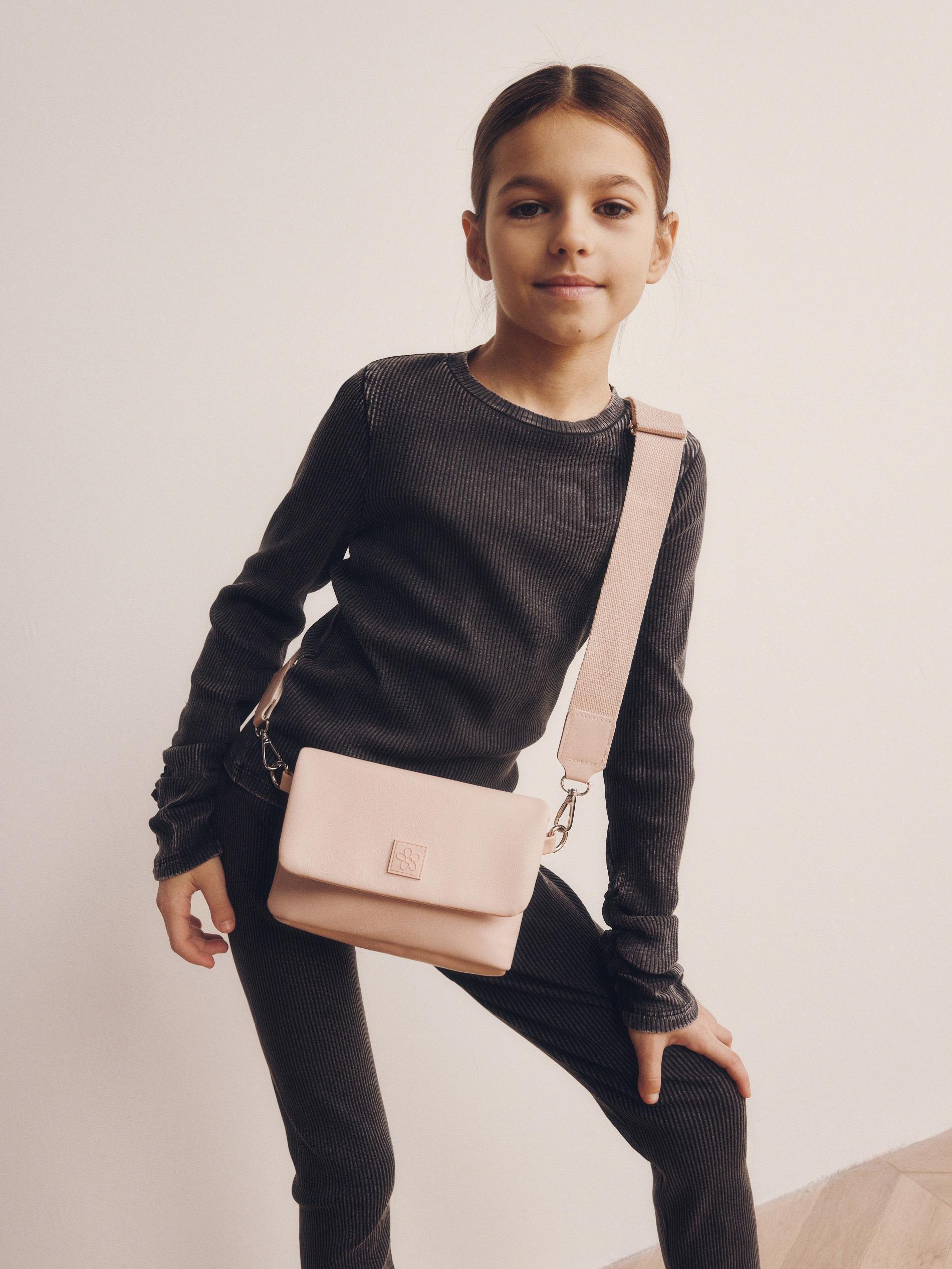 Pink Messenger Bag, Pink, large image number 2