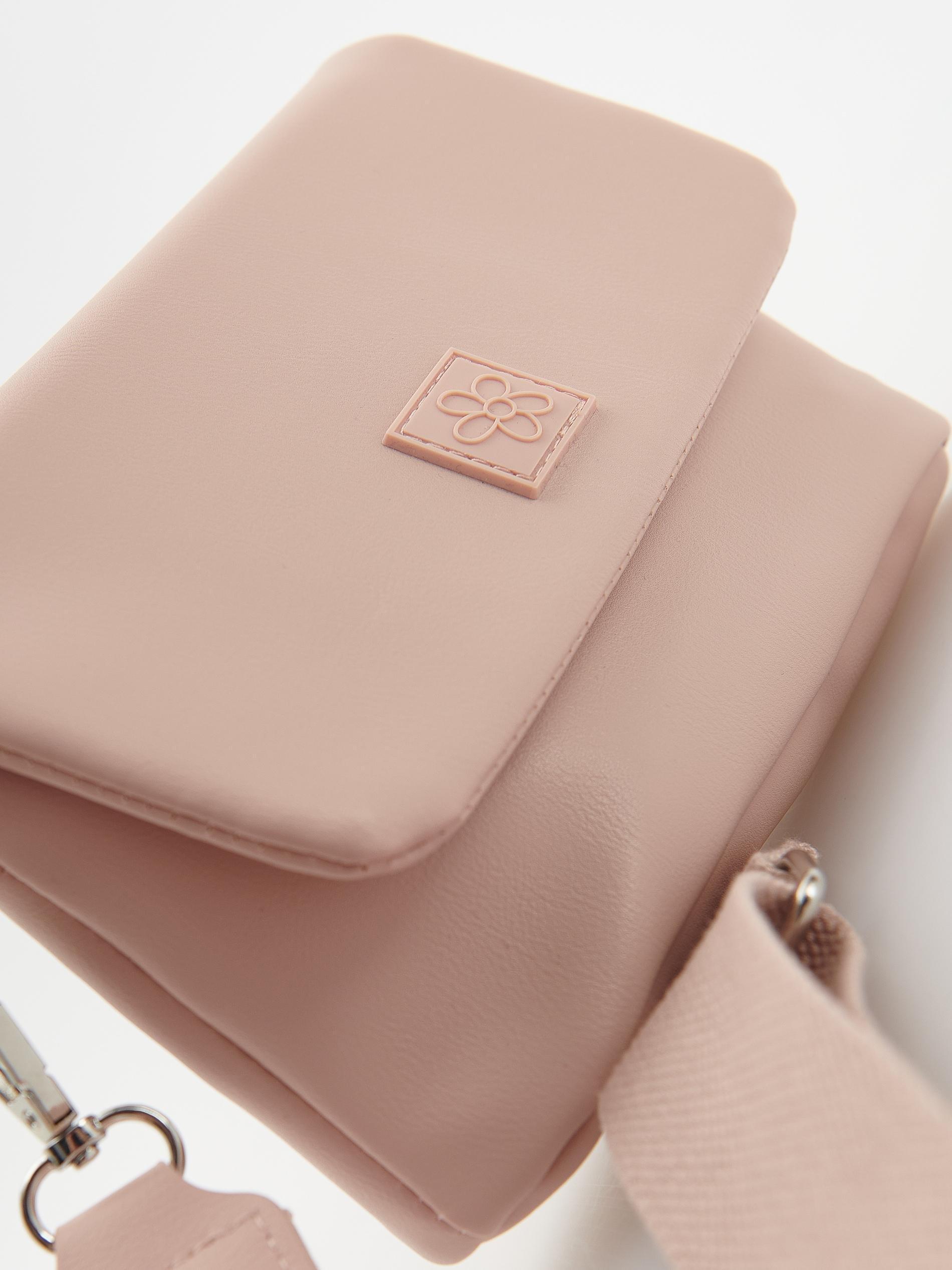 Pink Messenger Bag, Pink, large image number 4