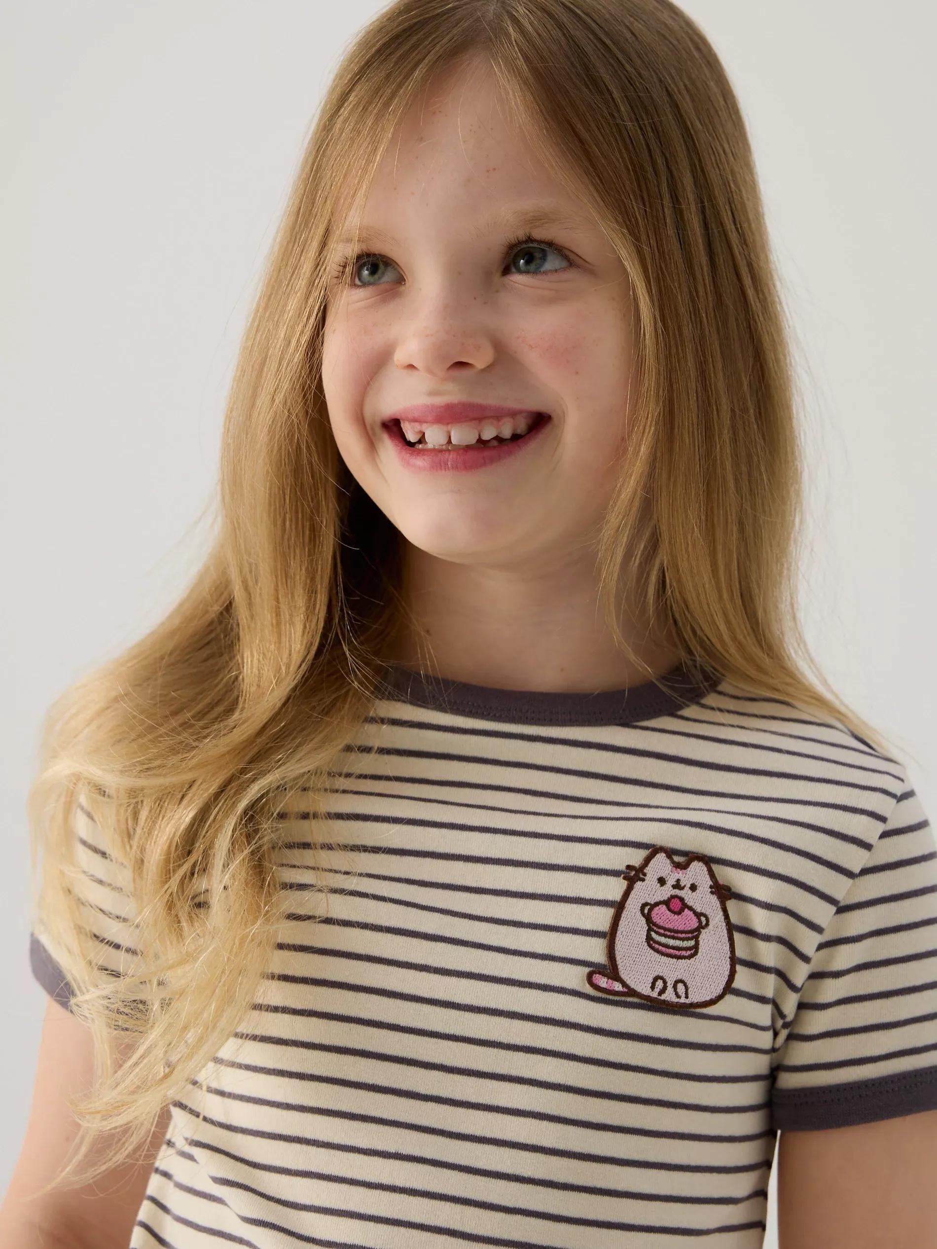 Pusheen cotton T-shirt, Multicolor, medium