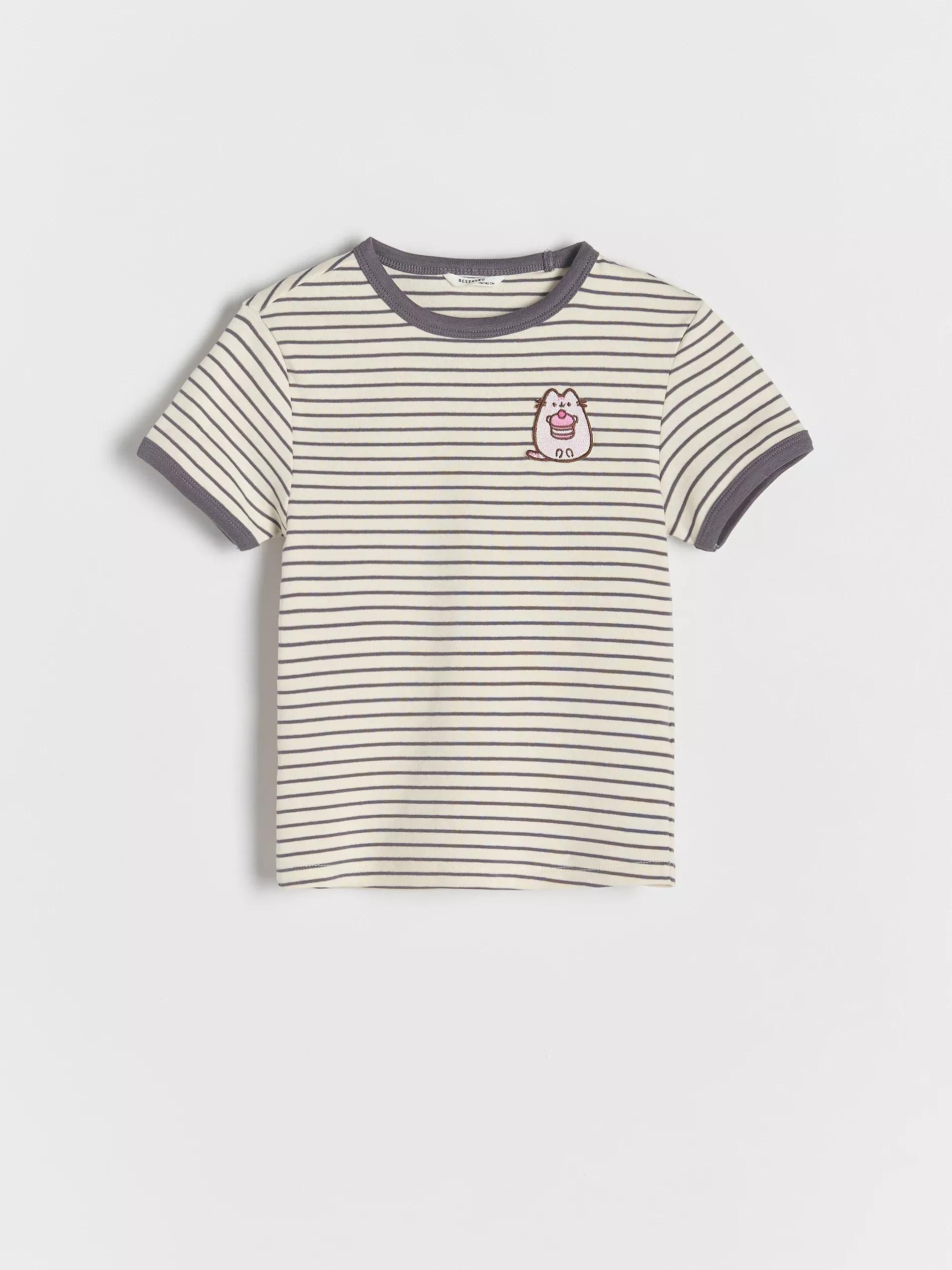 Pusheen cotton T-shirt, Multicolor, medium