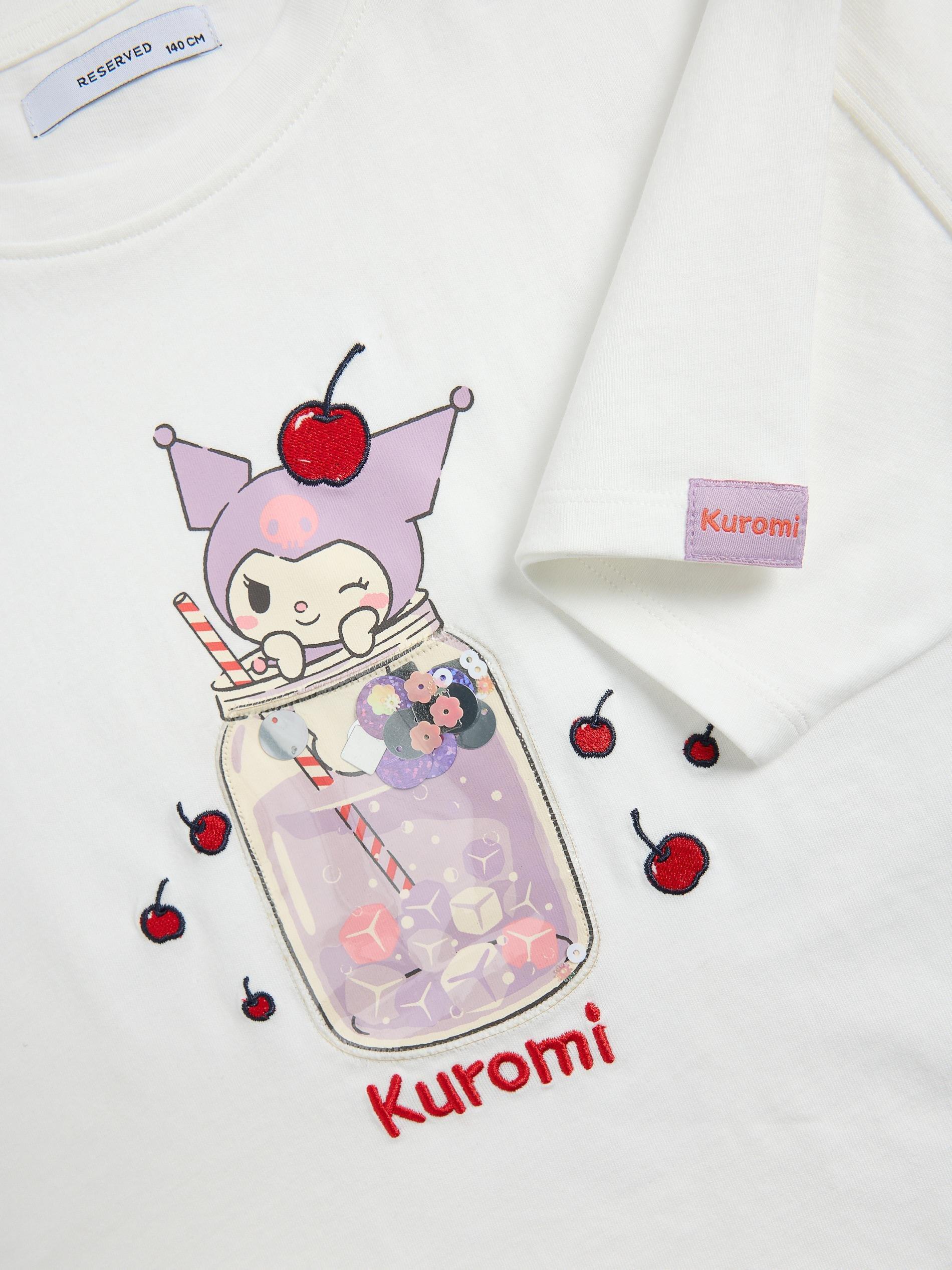 Cream Girls` T-Shirt, , large image number 1