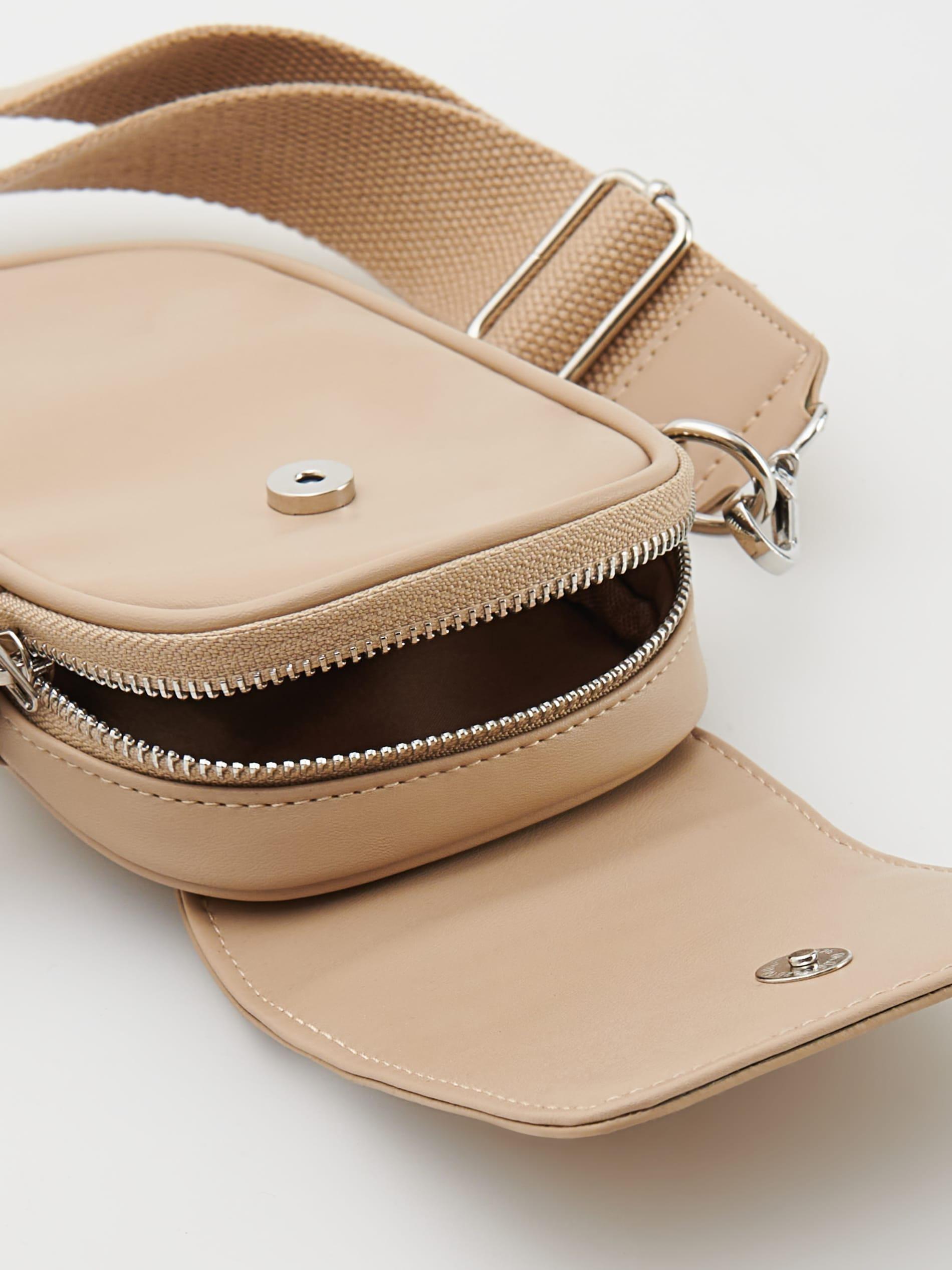 Beige Bumbag With Patch , Kids Girls, Beige, large image number 2