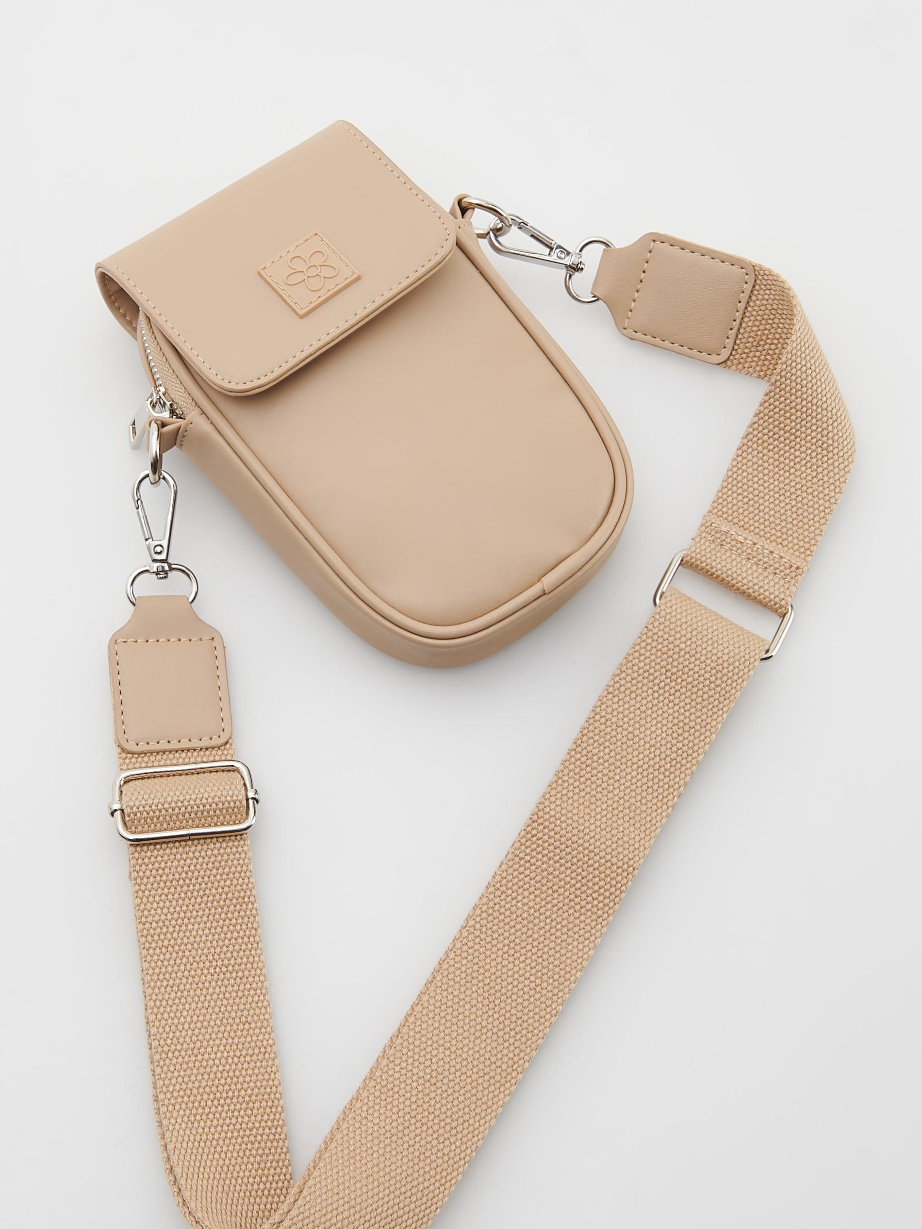 Beige Bumbag With Patch , Kids Girls, Beige, large image number 3