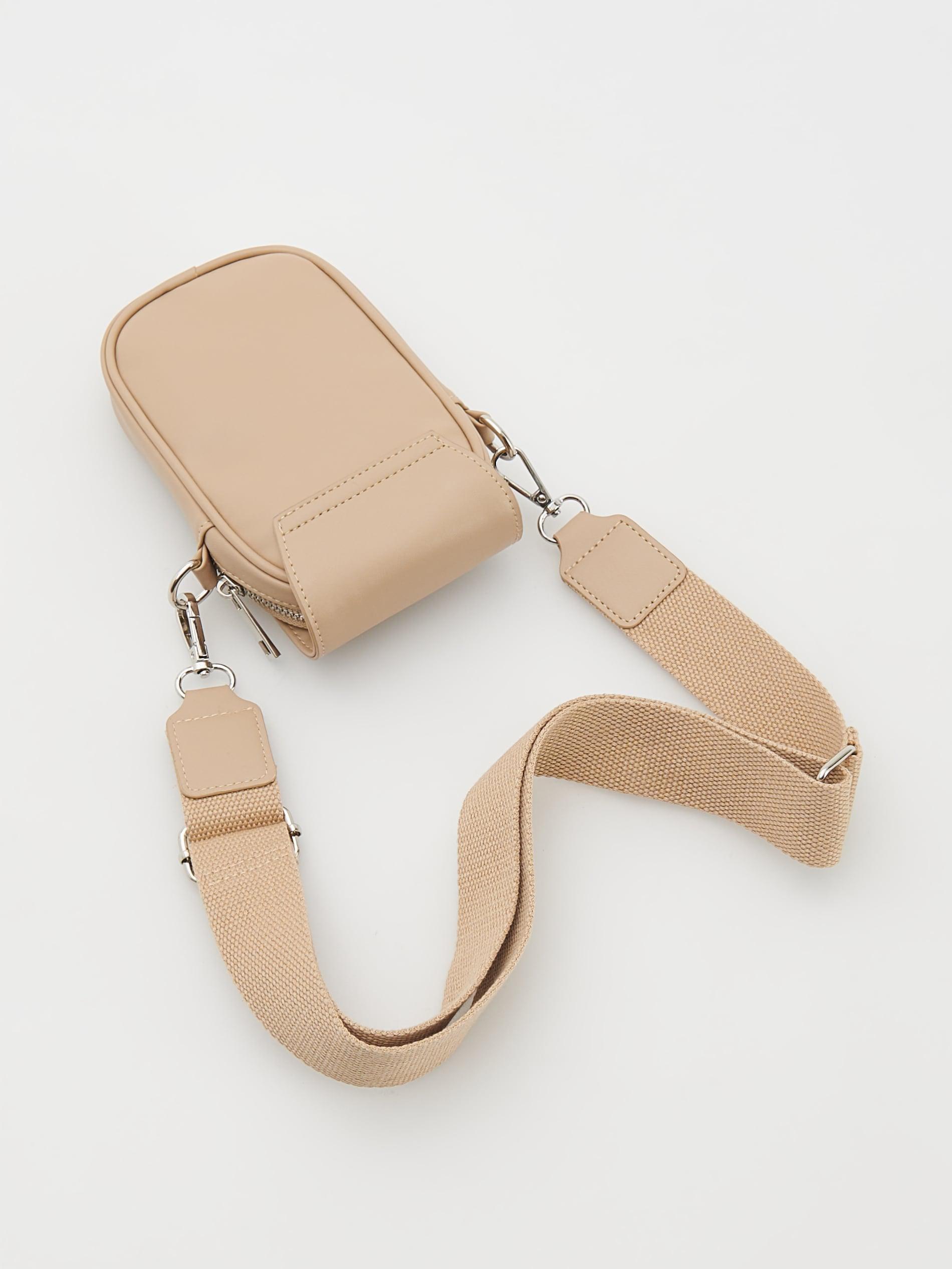 Beige Bumbag With Patch , Kids Girls, Beige, large image number 4