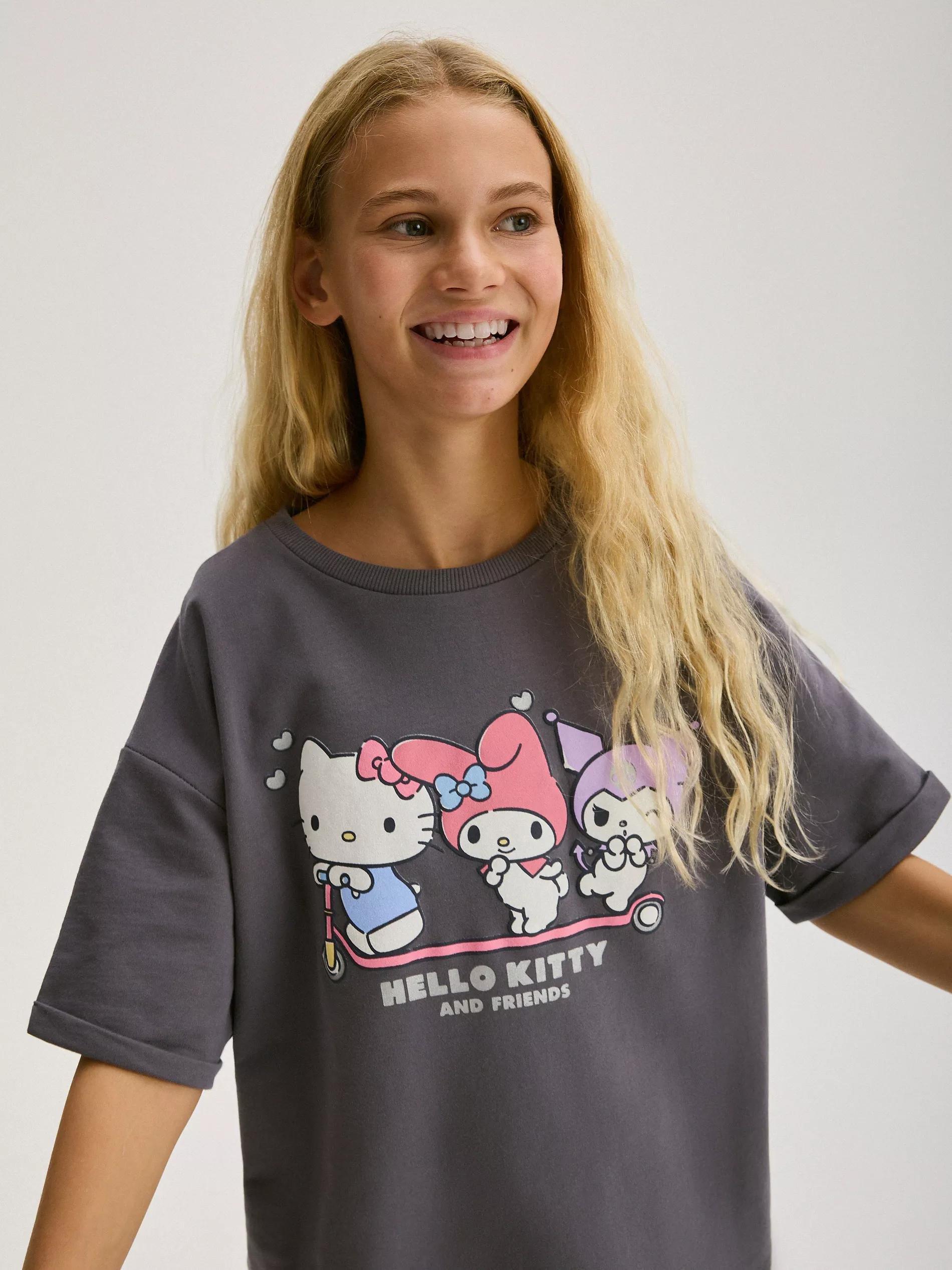 STEEL VIOLET Hello Kitty t-shirt, Purple, large image number 2