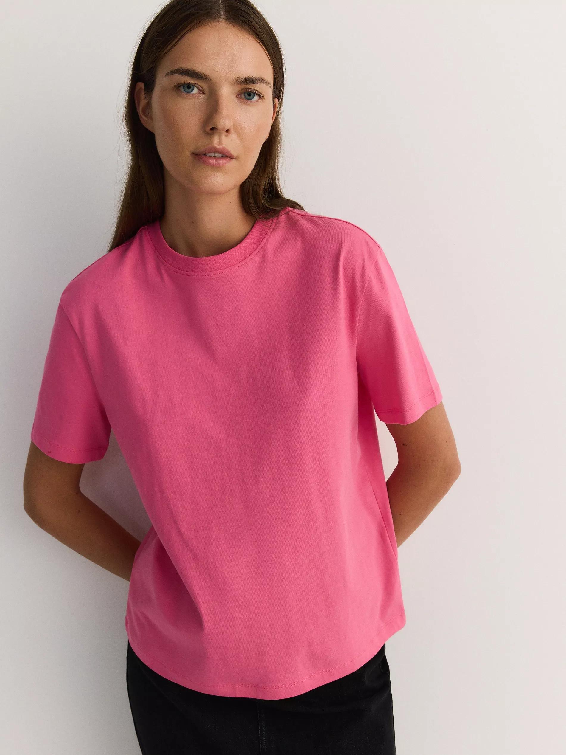 Pink Regular Fit Printed T-Shirt, , large image number 2