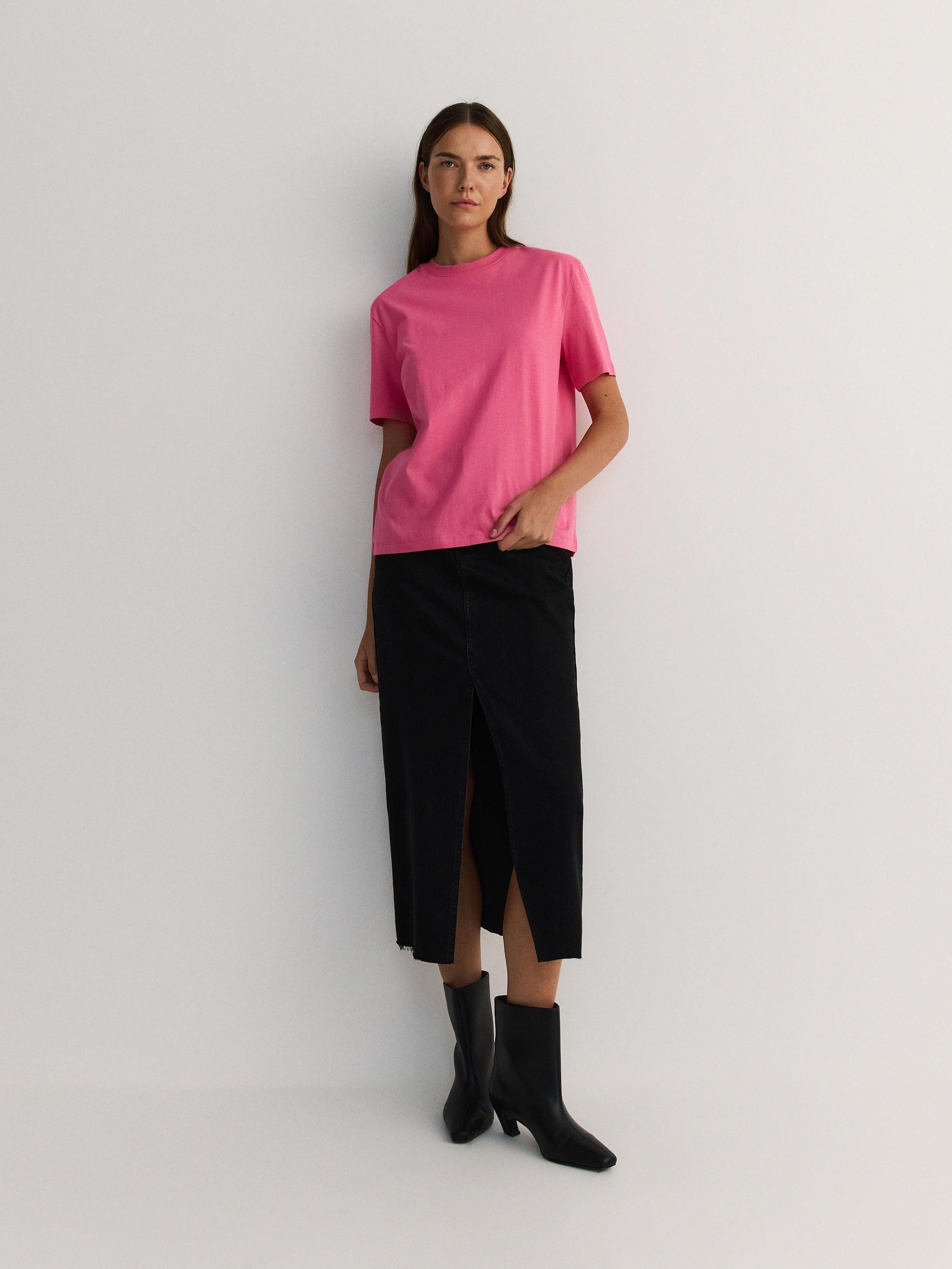 Pink Regular Fit Printed T-Shirt, , large image number 4
