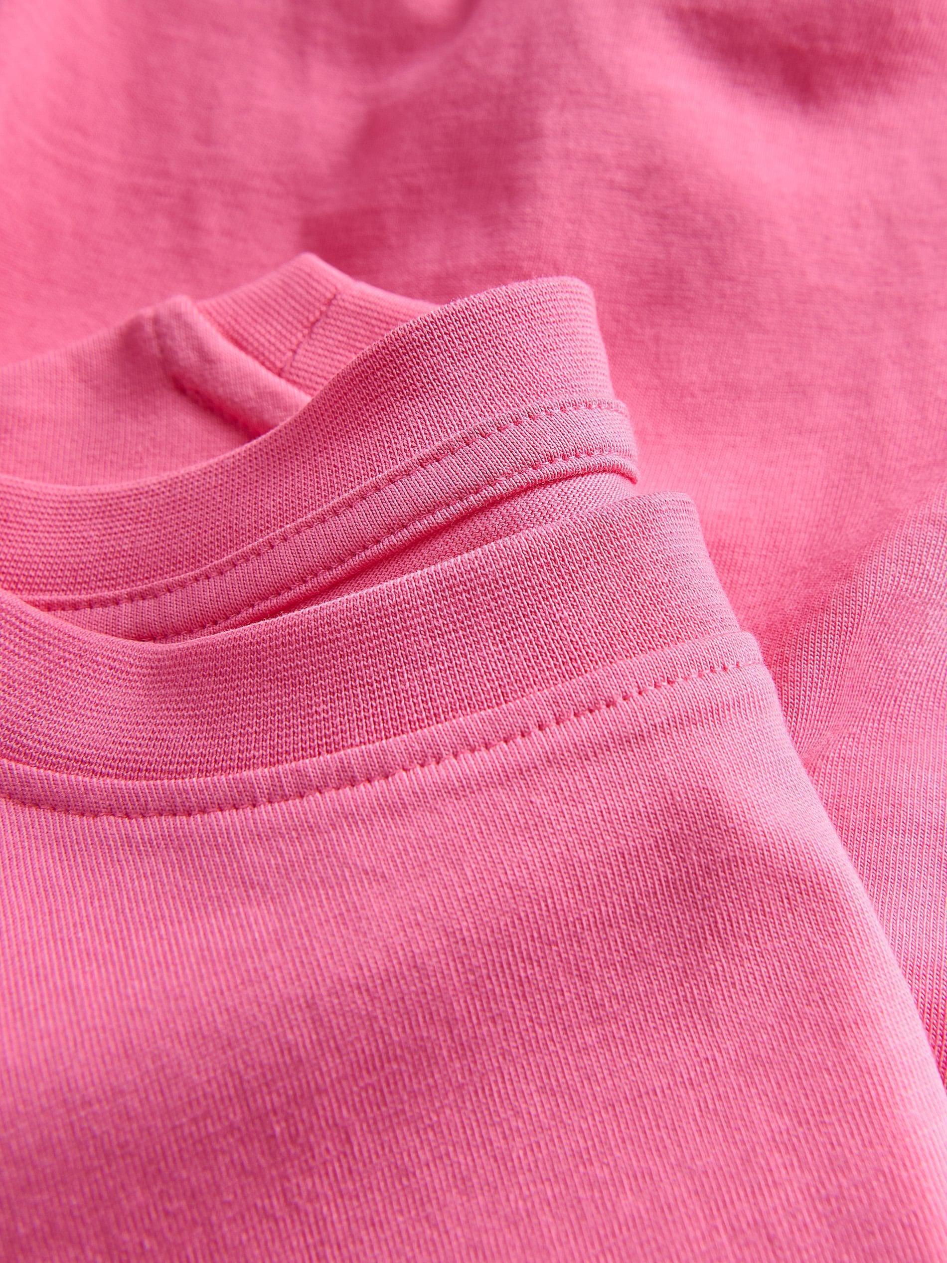 Pink Regular Fit Printed T-Shirt, , large image number 7