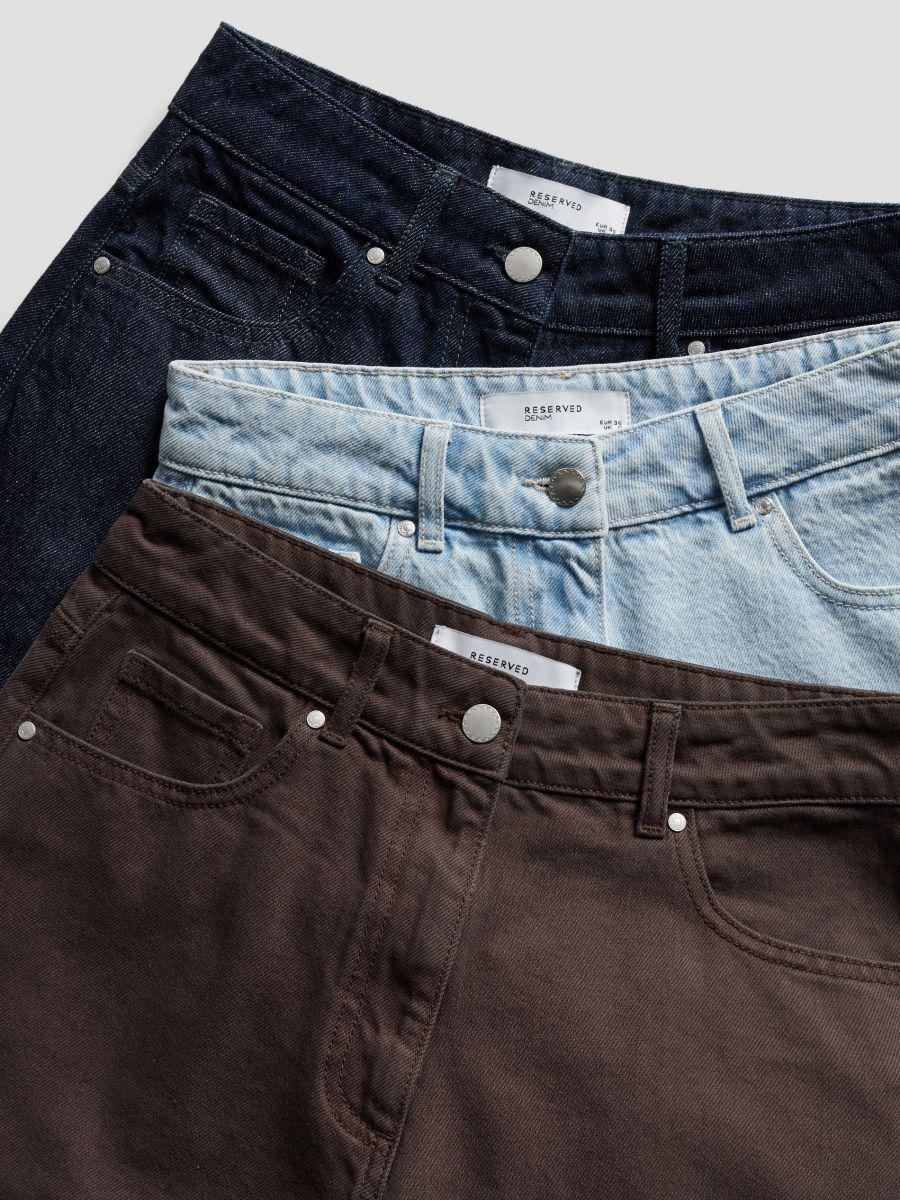Denim bermuda shorts, , large image number 5