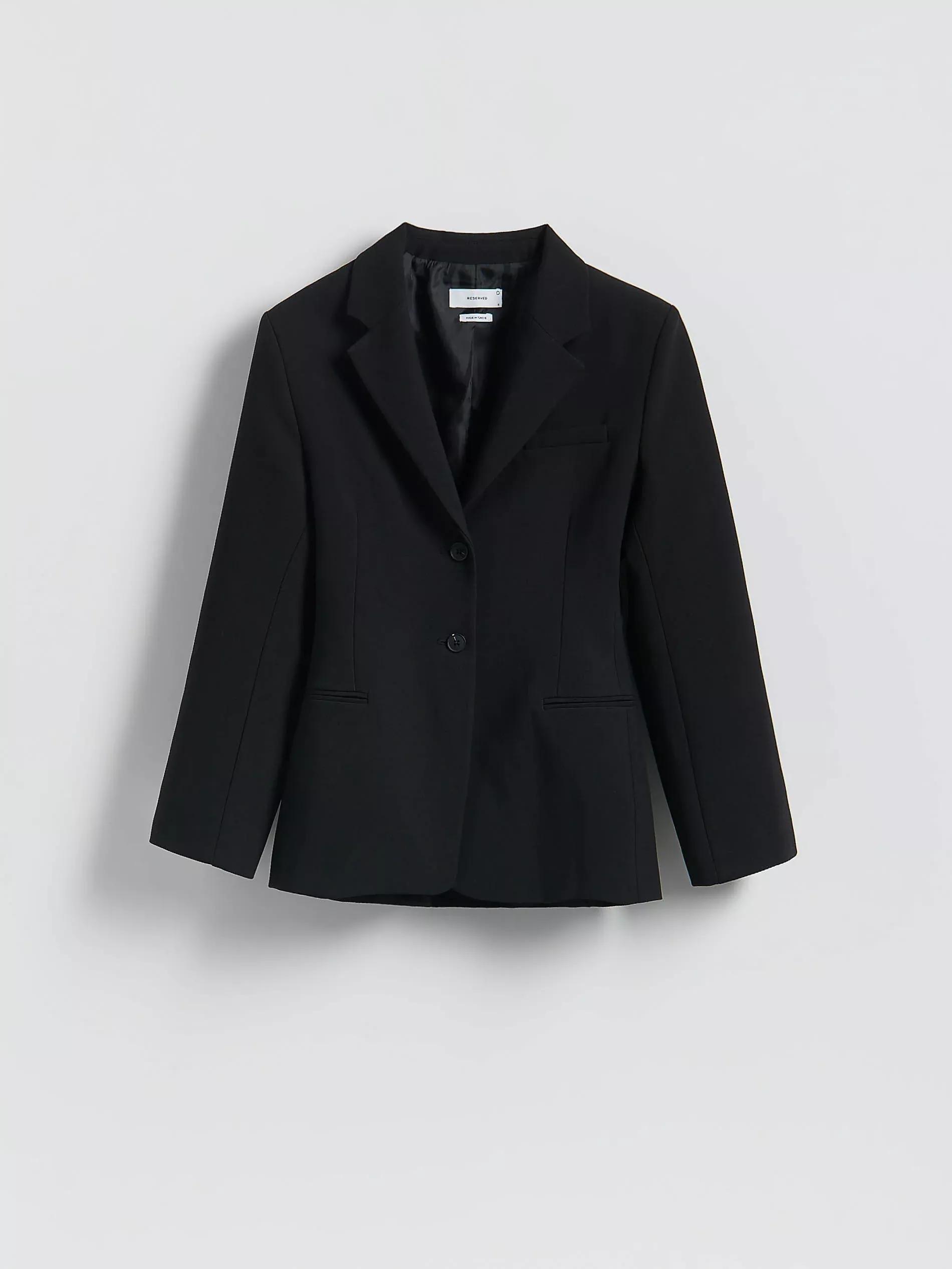 BLACK Slim fit blazer, Black, large image number 4