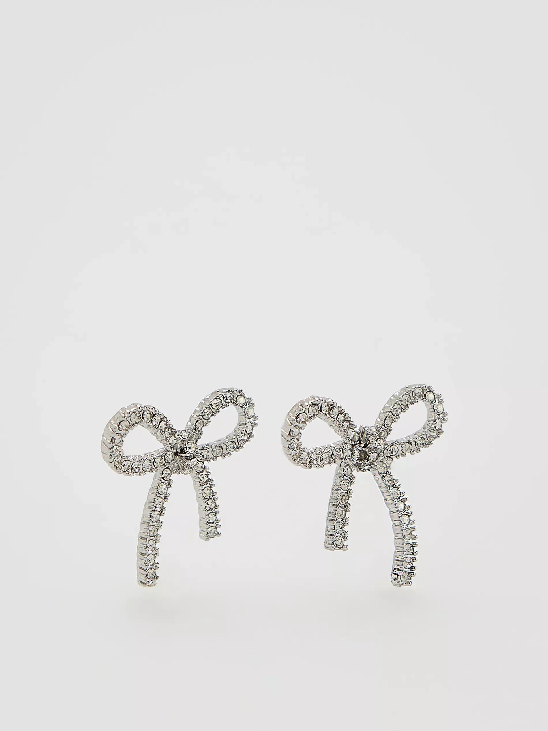Silver Earrings, Silver, large image number 0
