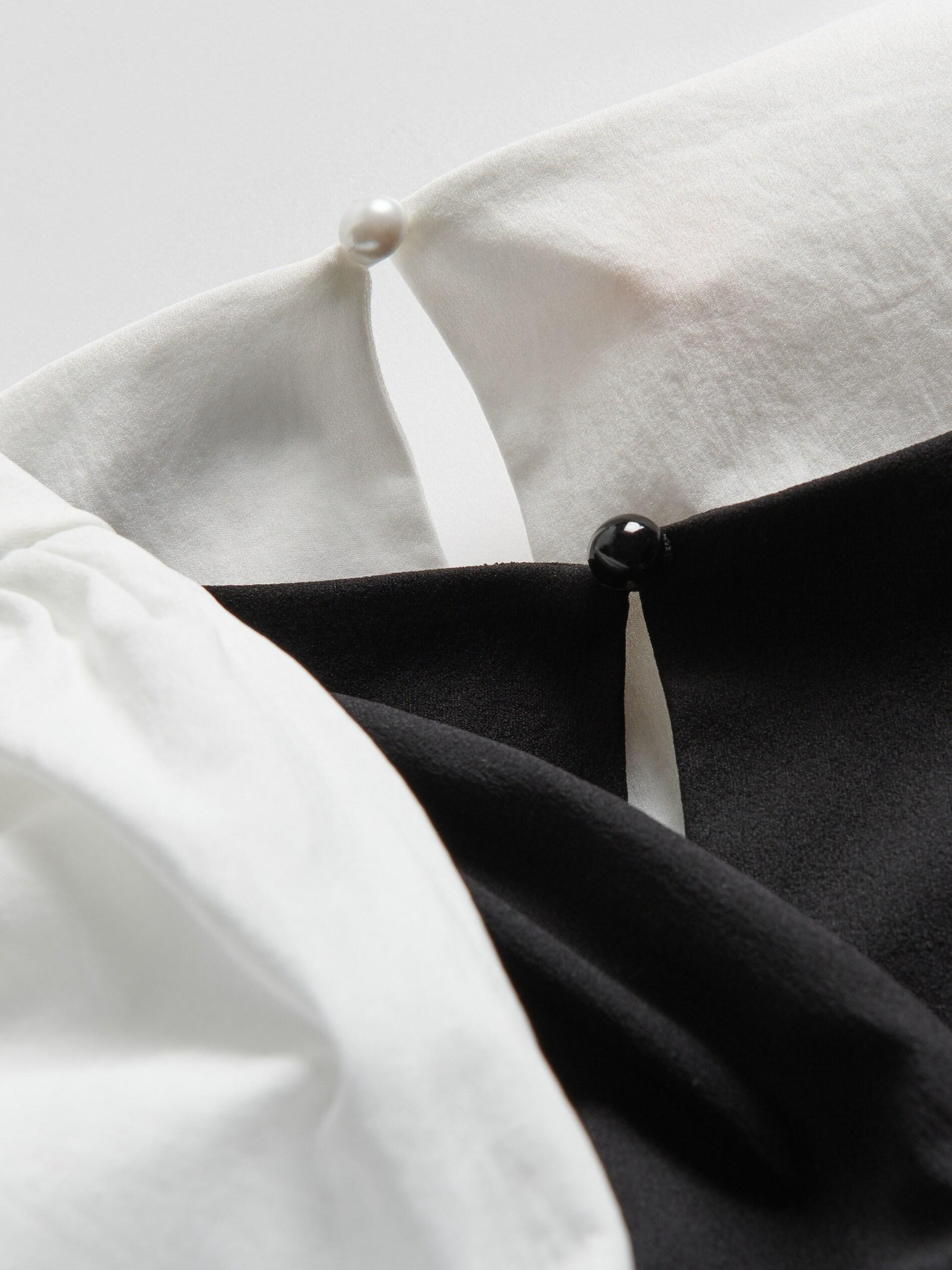 White Puff Sleeve Top, White, medium