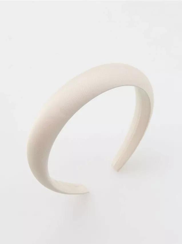 Cream Headband, Ivory, large image number 0