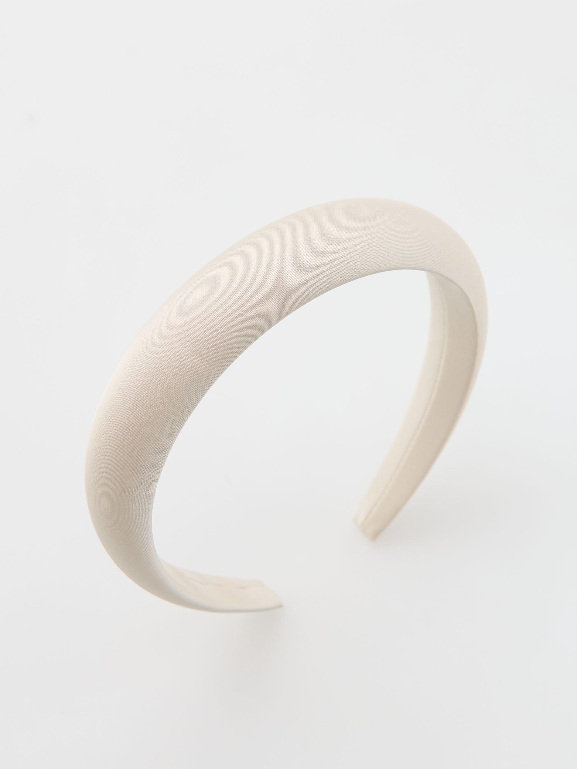 Cream Headband, Ivory, large image number 1