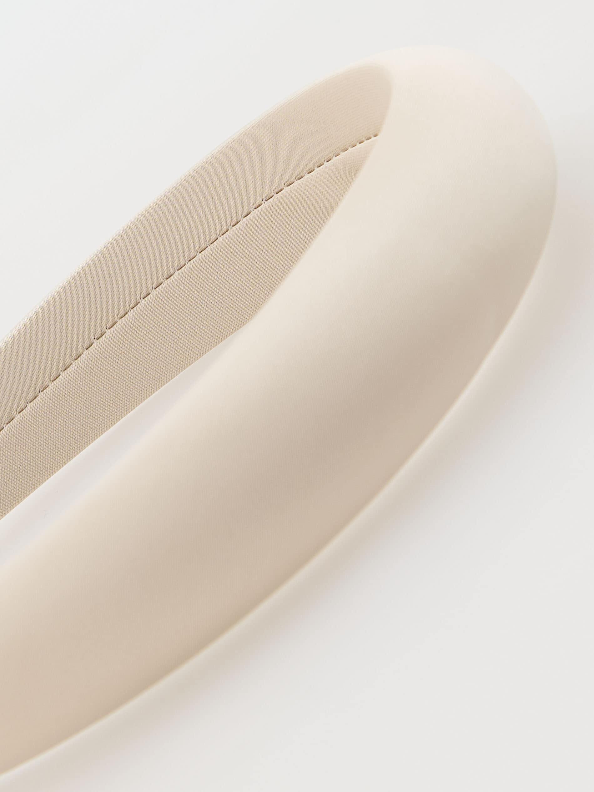 Cream Headband, Ivory, large image number 2
