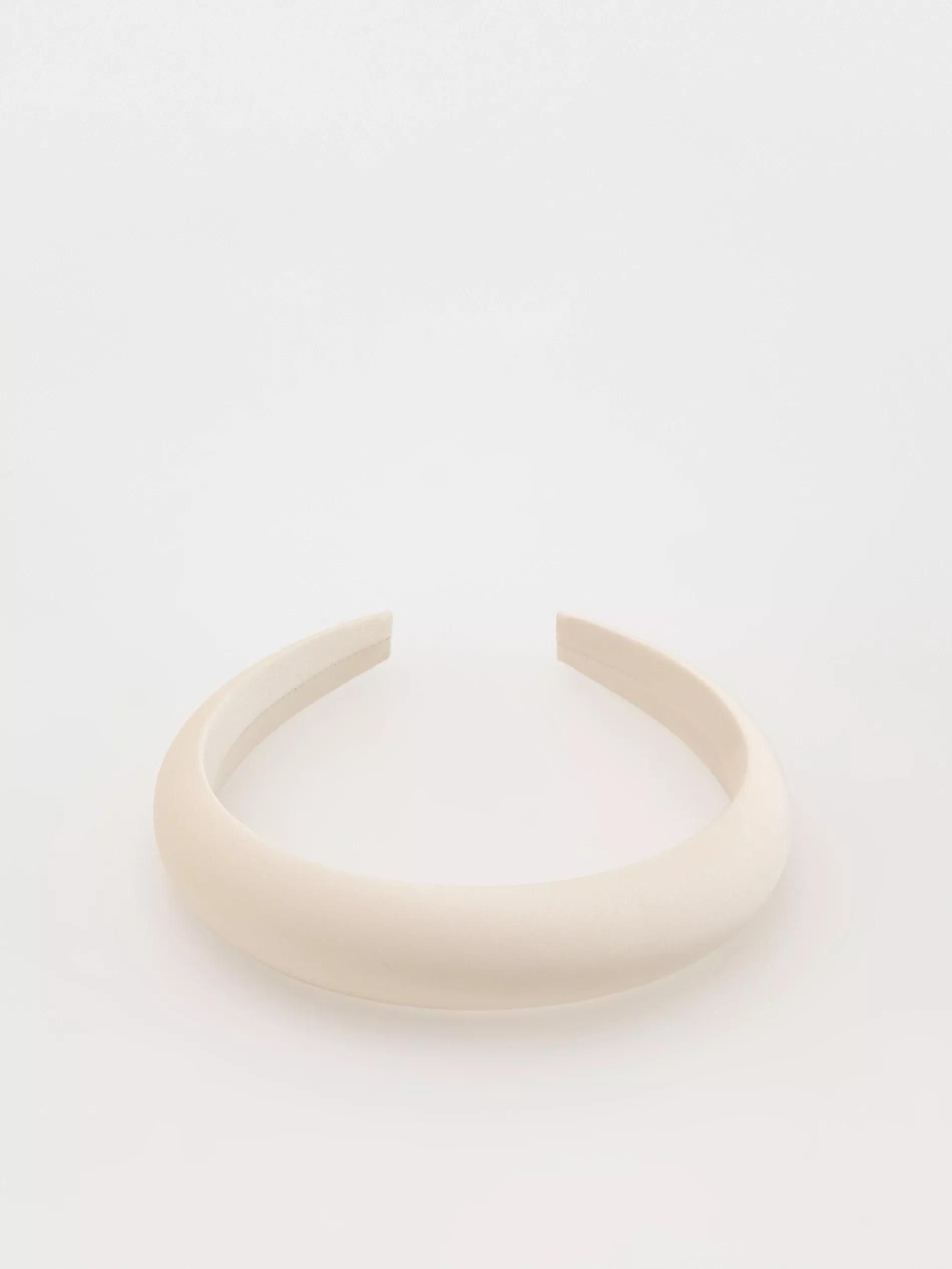 Cream Headband, Ivory, large image number 3