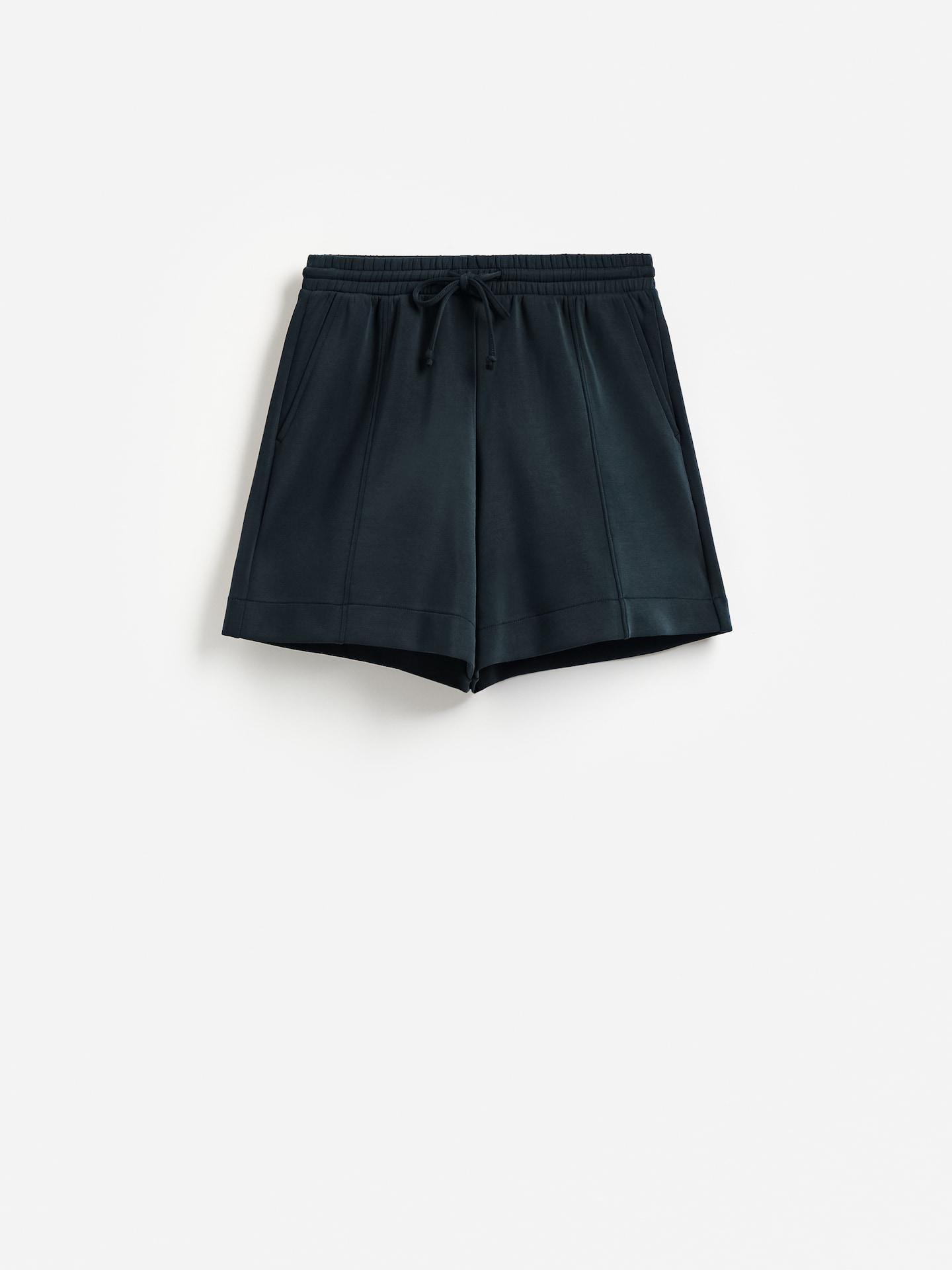 Blue Modal Sweat Shorts, Navy, large image number 4