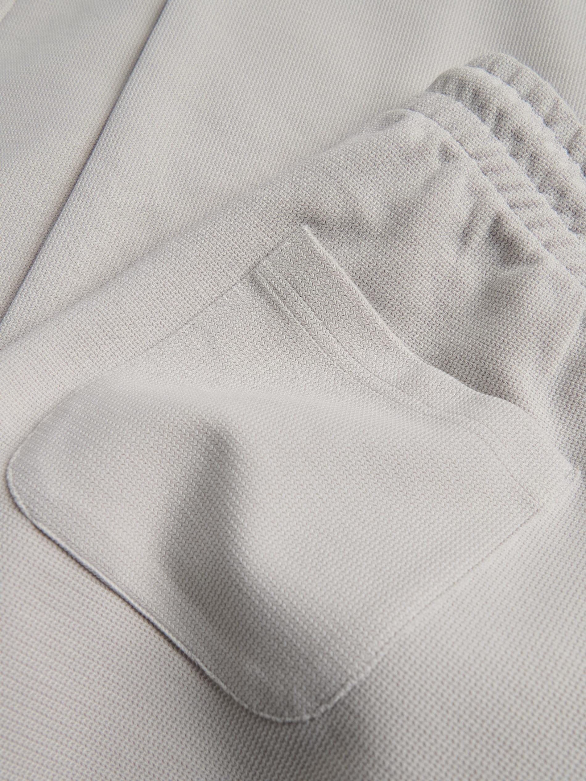 Grey Trousers With Tie Detail, Light grey, large image number 5