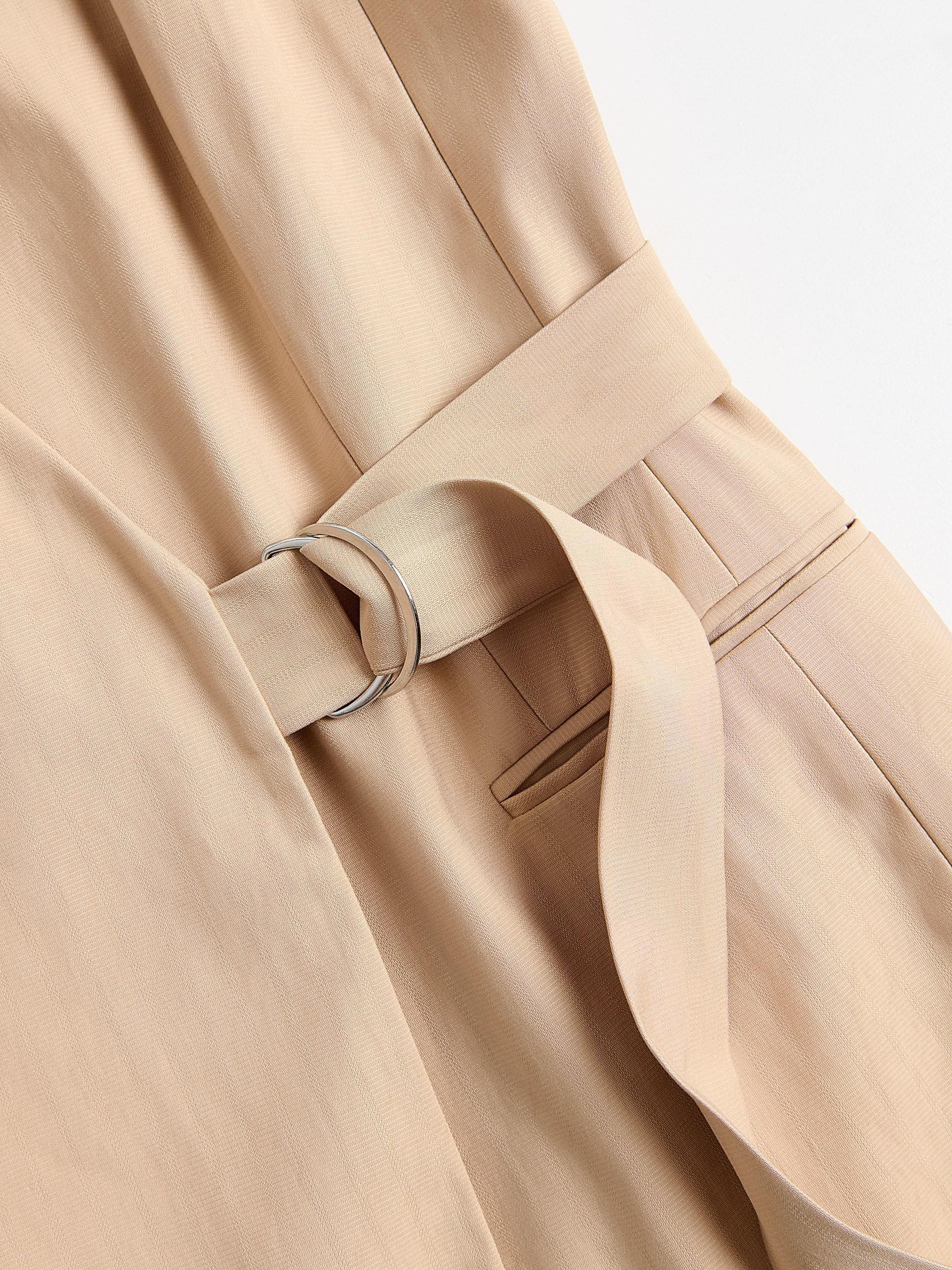 Beige Vest, Beige, large image number 5