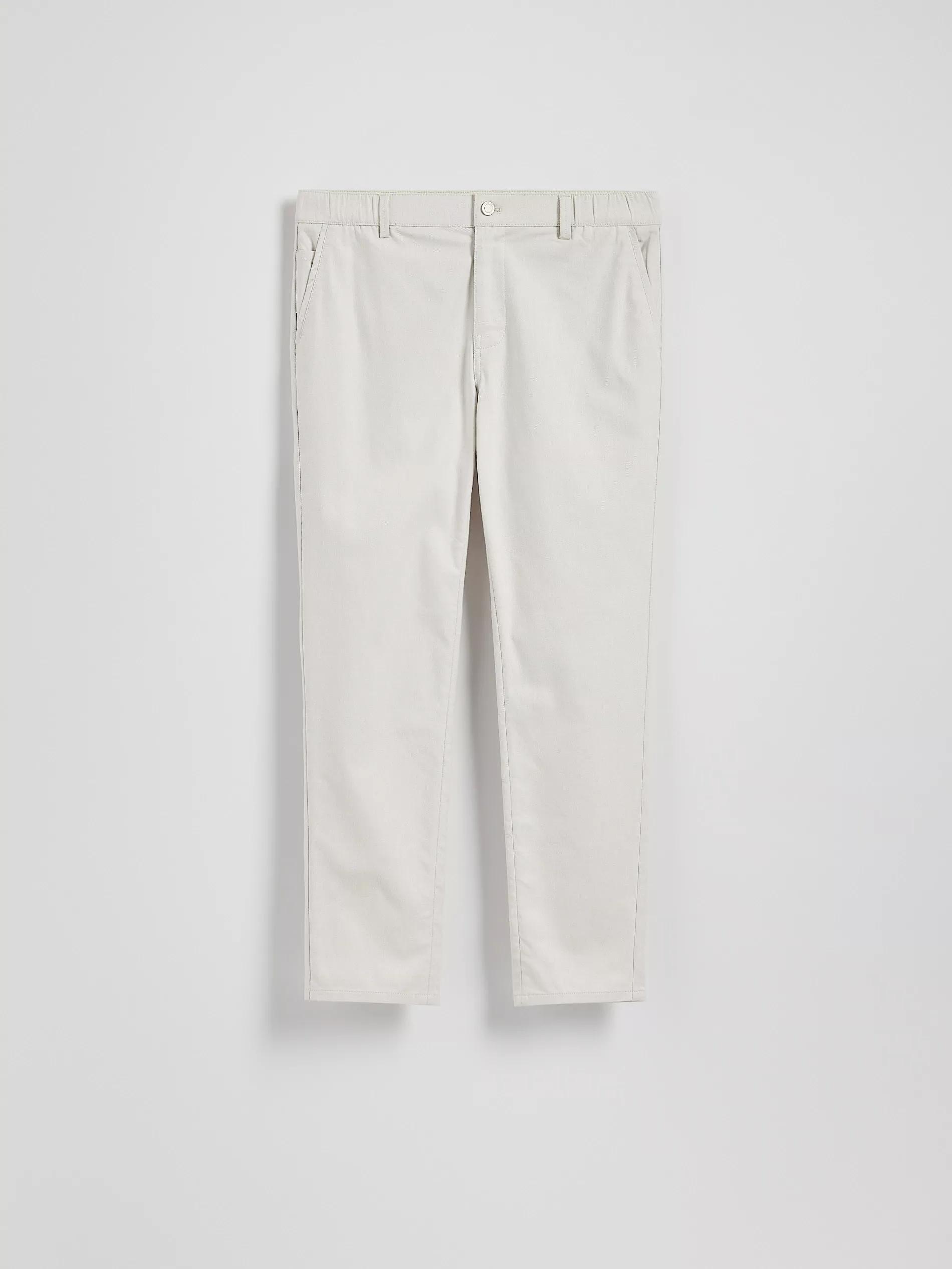 Beige Chino Slim Trousers, , medium