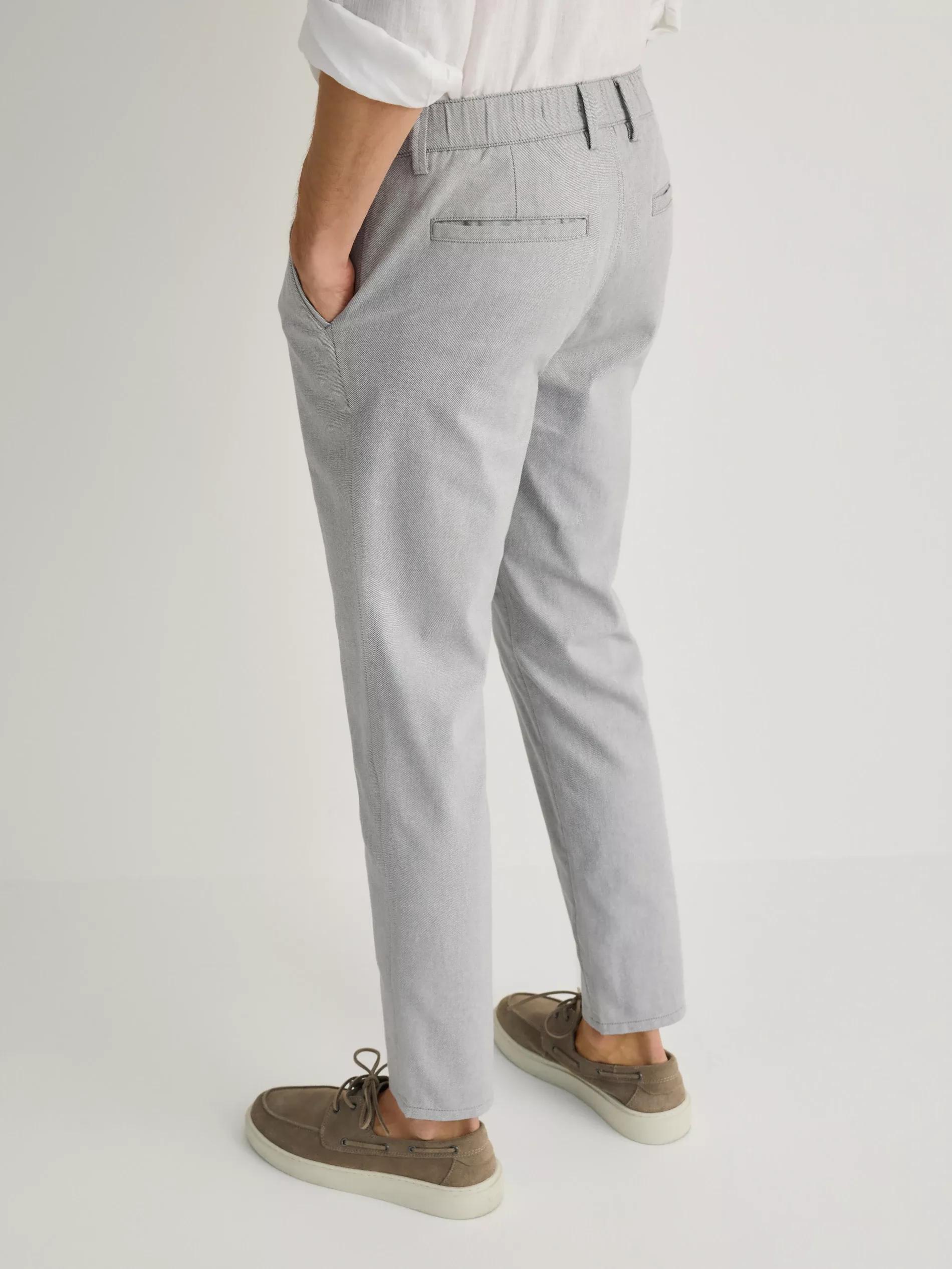 بنطال ضيق تشينو رمادي, Light grey, large image number 3
