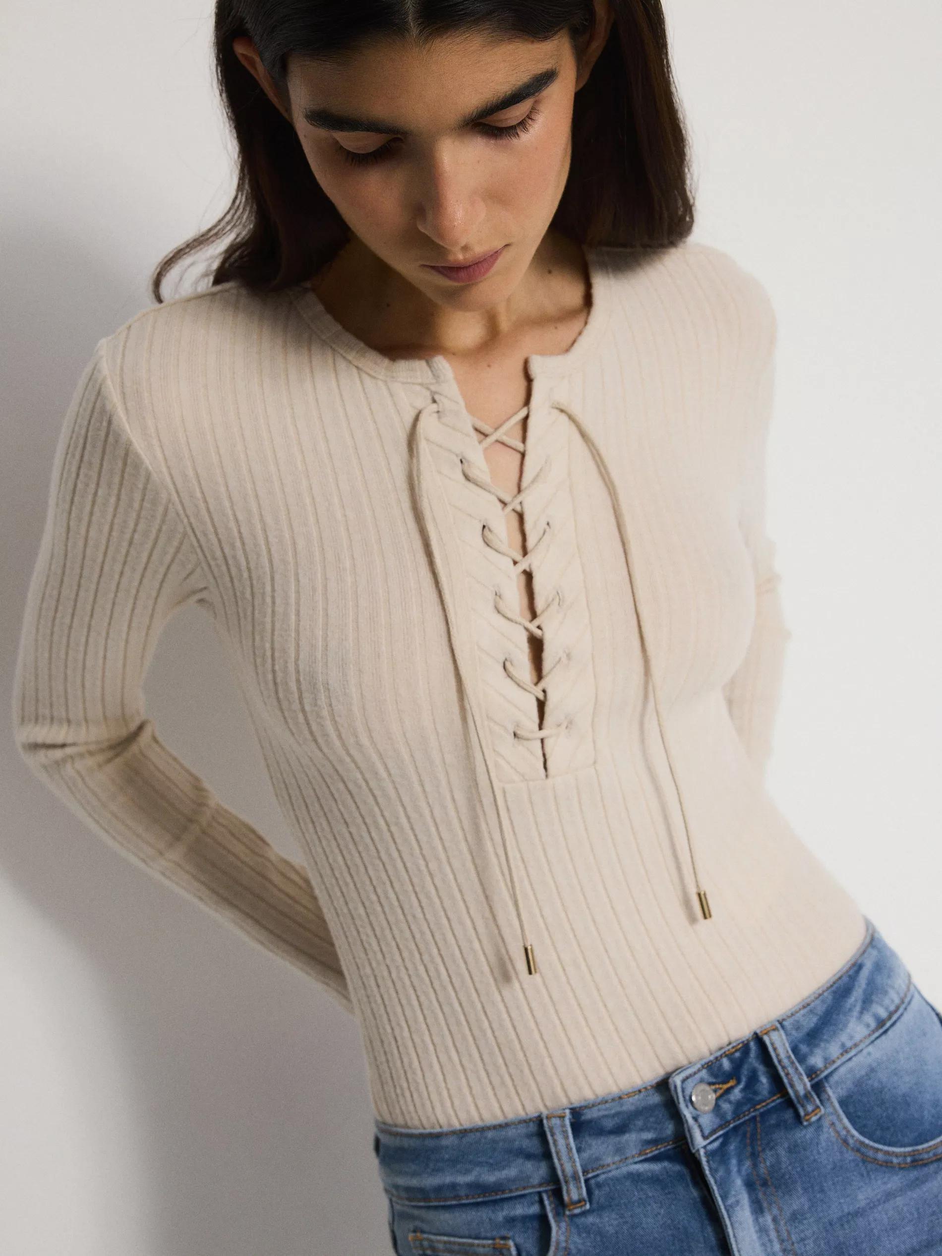 Cream Blouse Body, , large image number 3