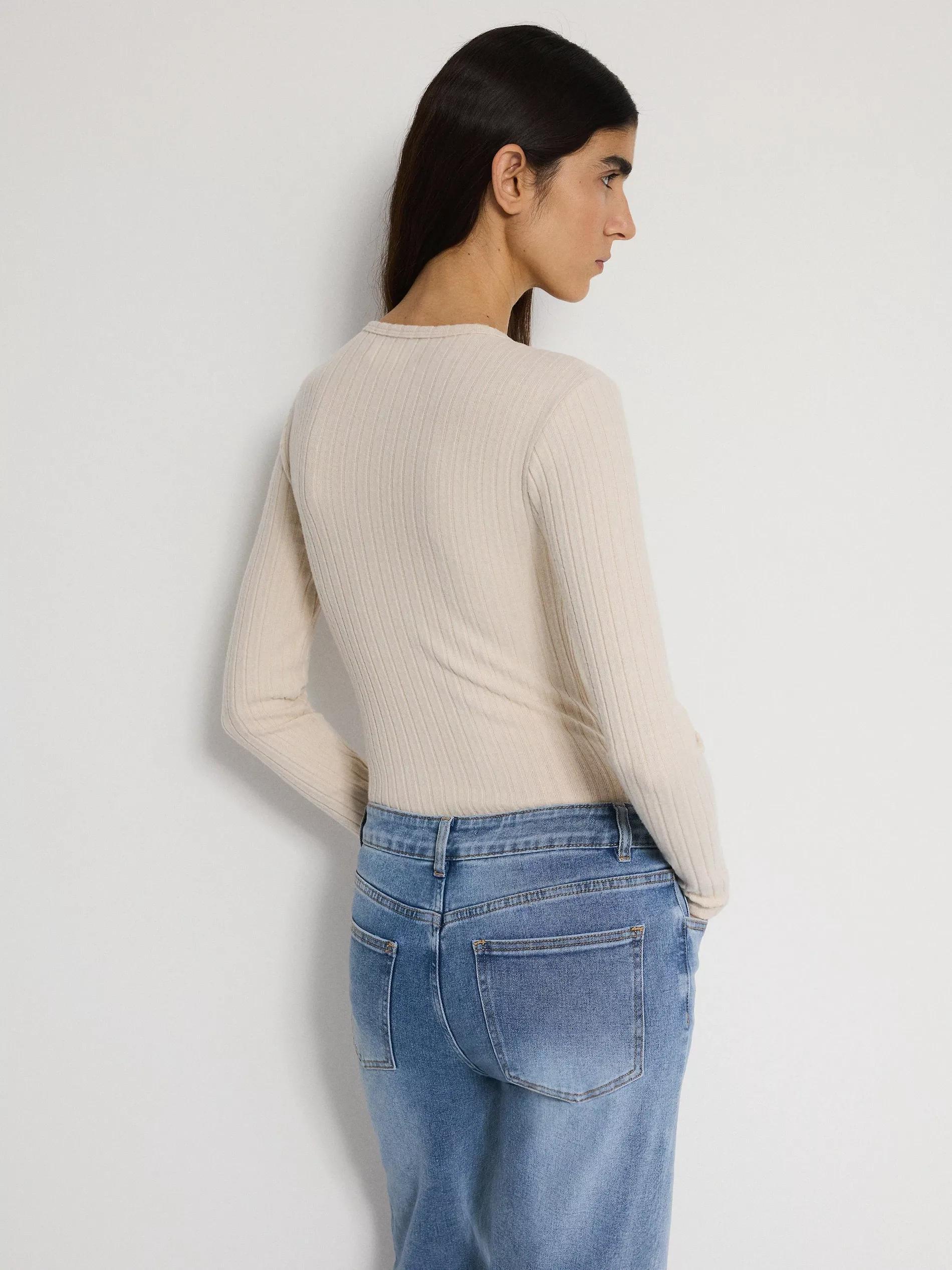 Cream Blouse Body, , large image number 5
