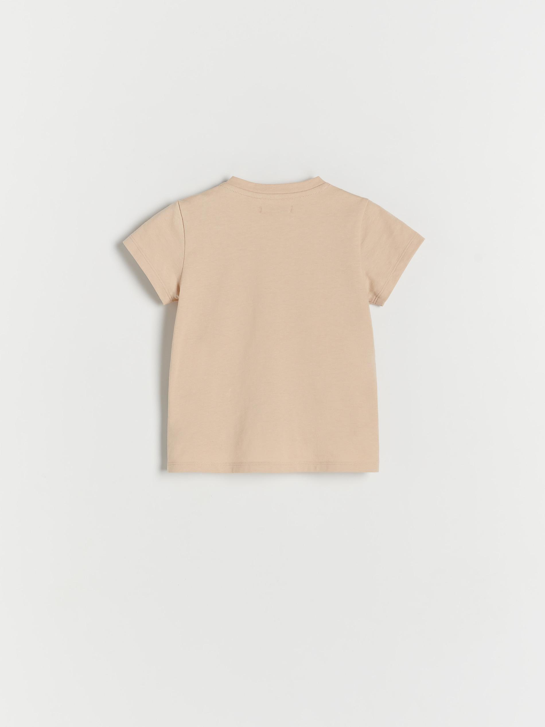 Reserved - Beige Printed T-Shirt, Kids Girls