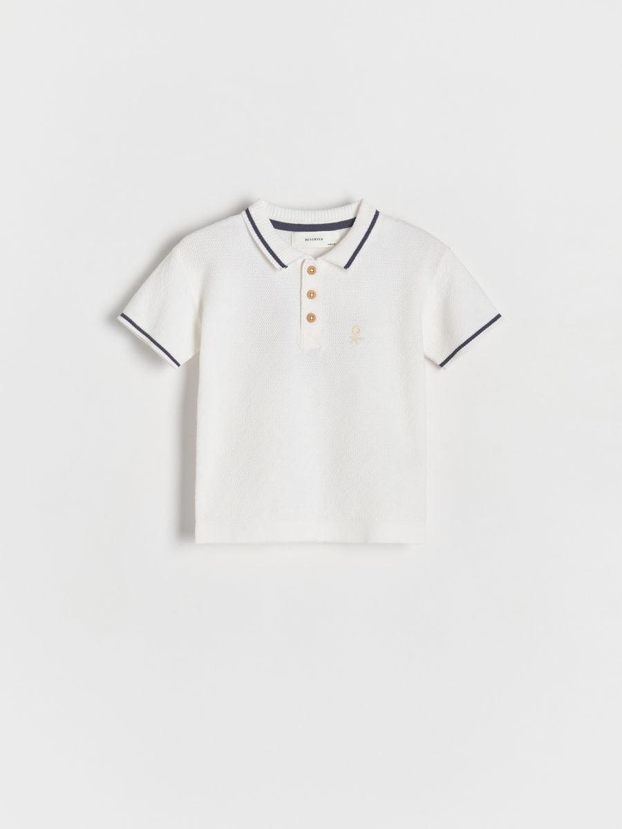 Cream Sweater, Kids Boy, , large image number 1
