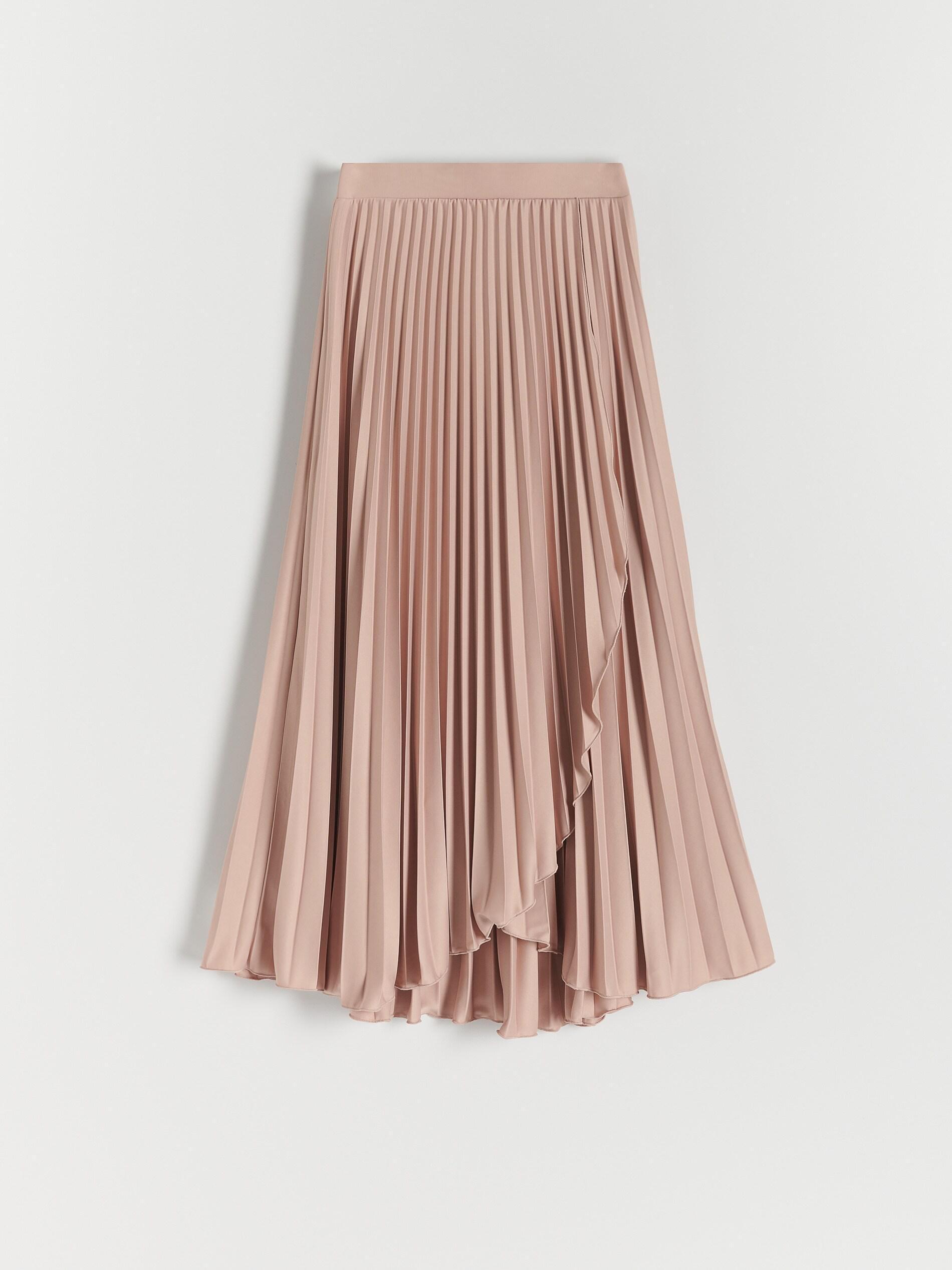 Pastel Pink Pleated Skirt, , large image number 2