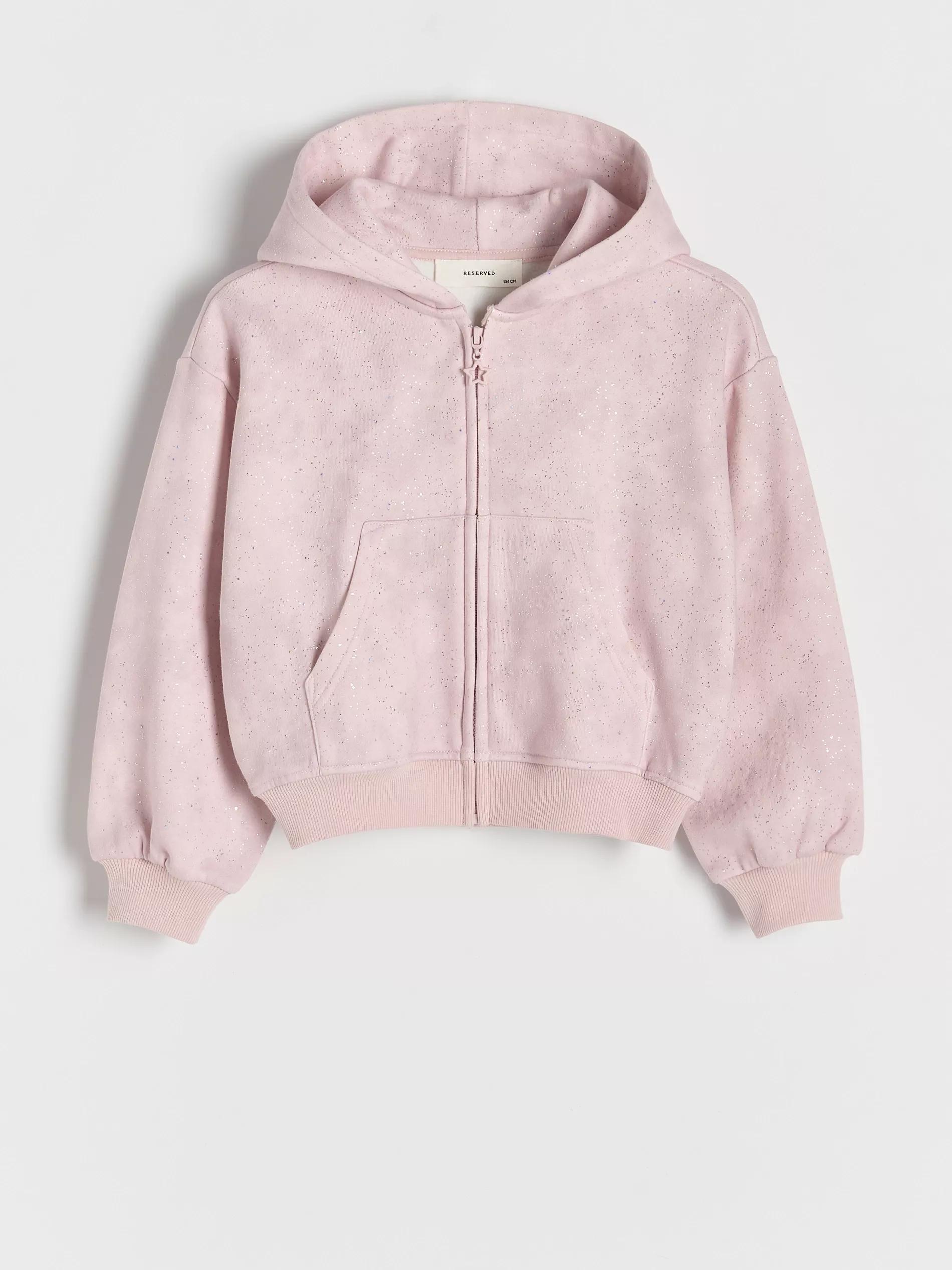 Pink Glitter Sweatshirt, , large image number 0