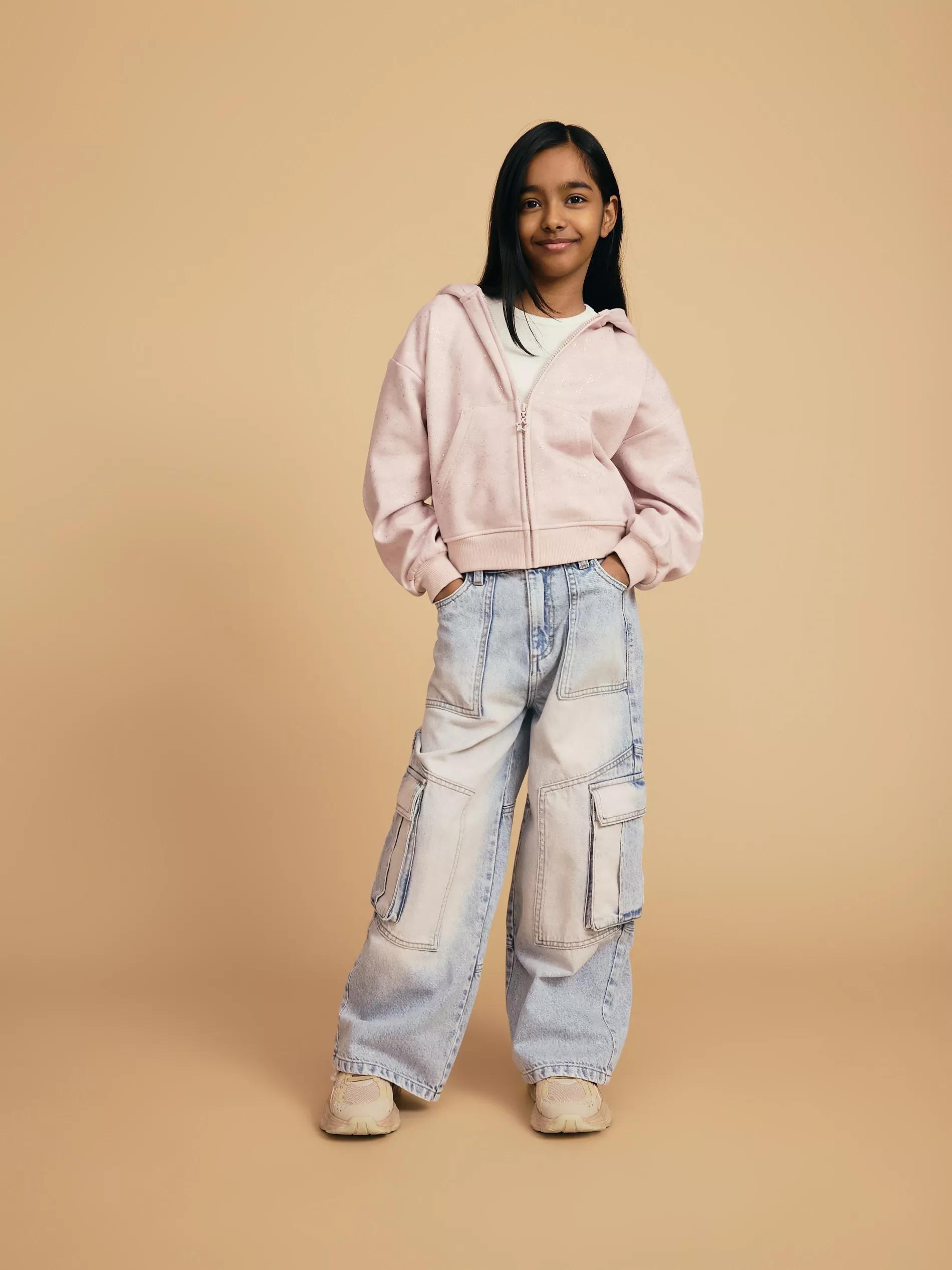 Pink Glitter Sweatshirt, , large image number 1