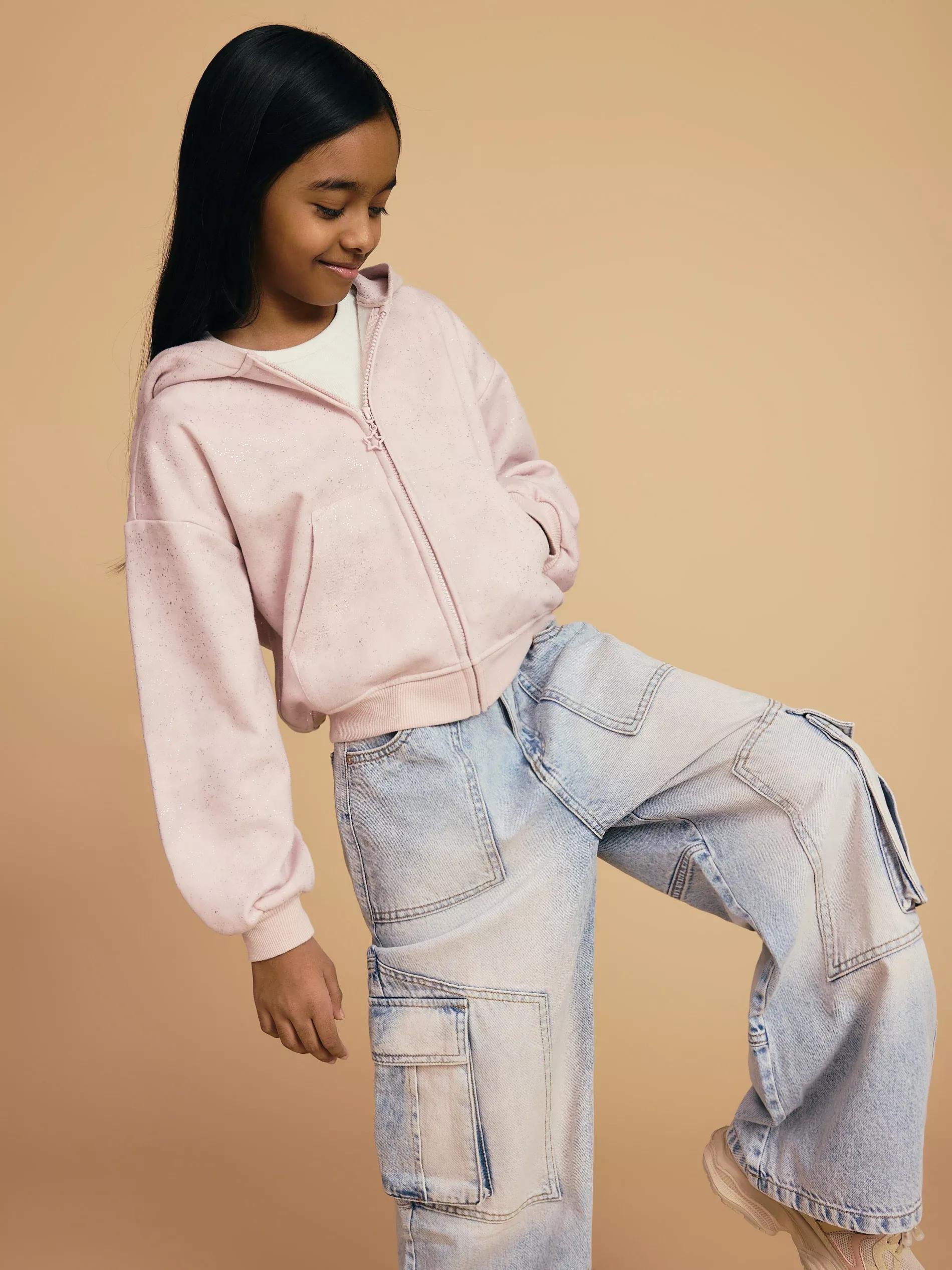 Pink Glitter Sweatshirt, , large image number 5