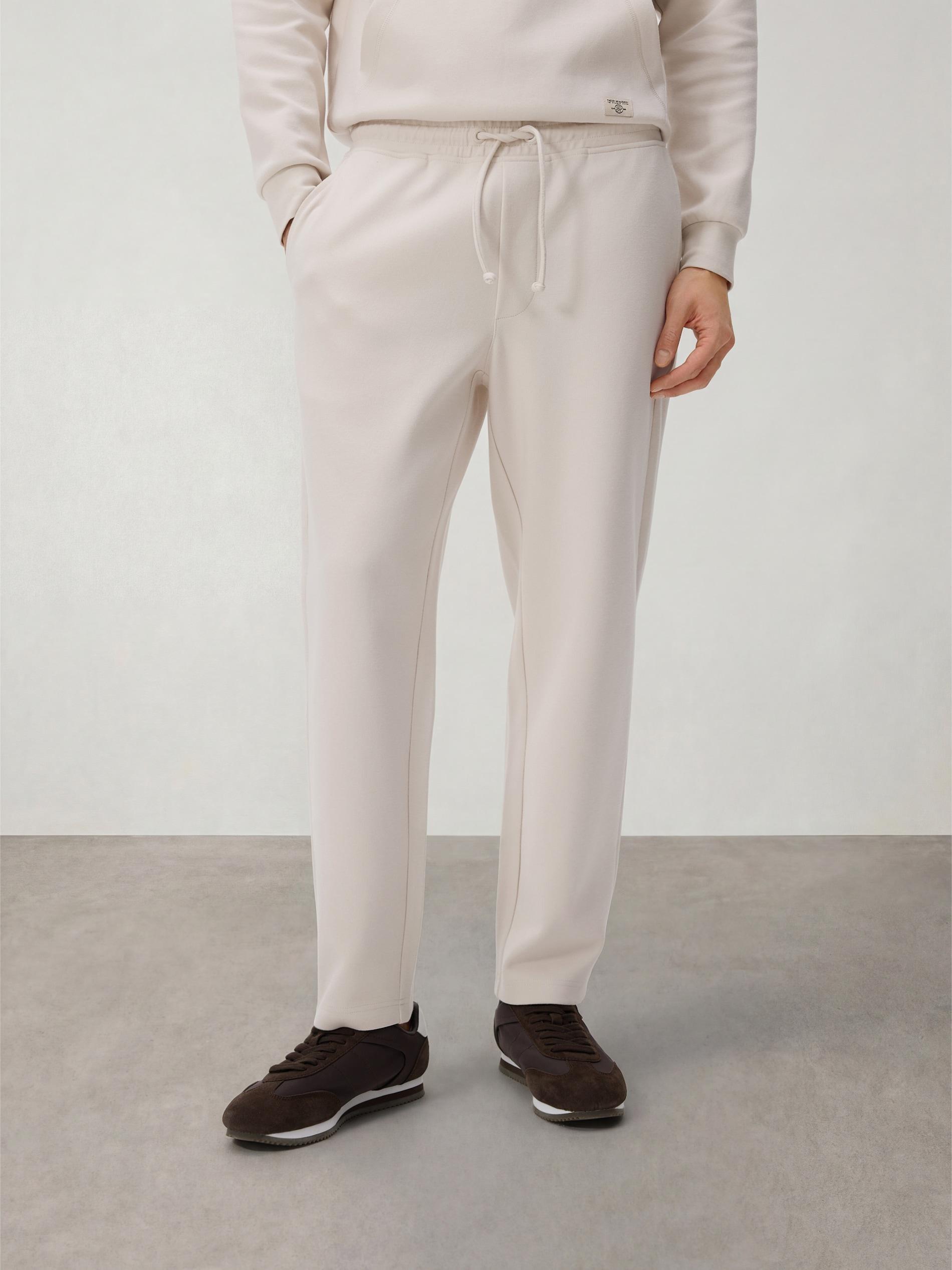 Beige Regular Fit Tracksuit Bottoms, Beige, large image number 1