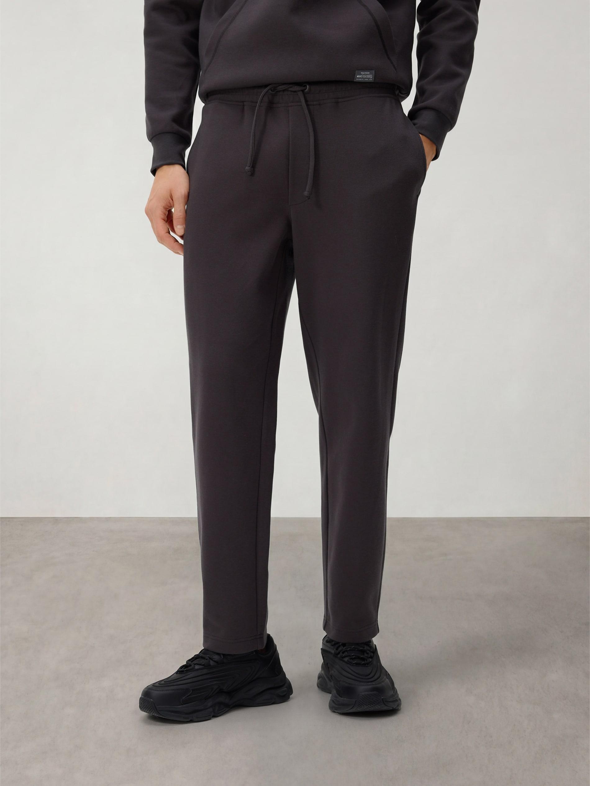 Grey Regular Fit Tracksuit Bottoms, Grey, large image number 1