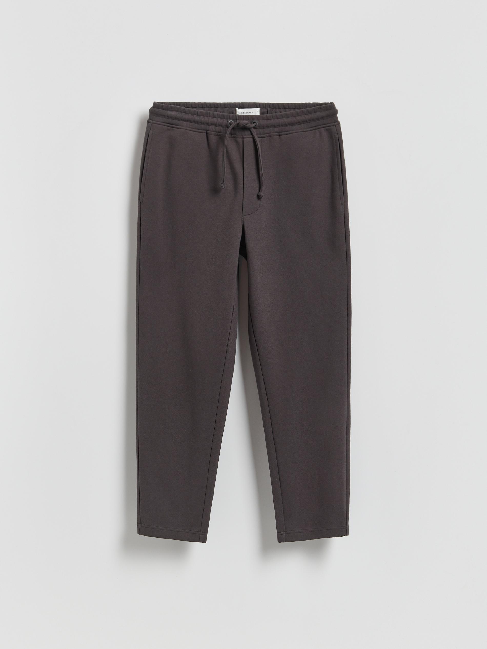 Grey Regular Fit Tracksuit Bottoms, Grey, large image number 4