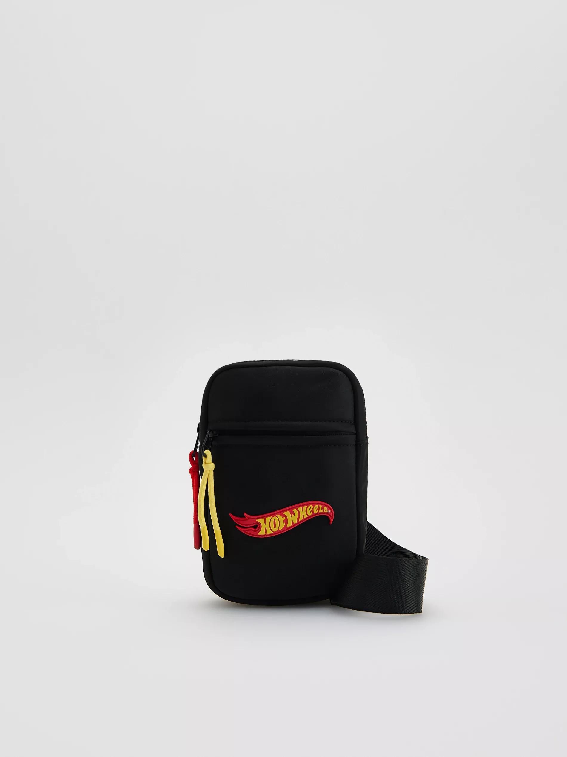 Black Hot Wheels Bum Bag, Black, medium