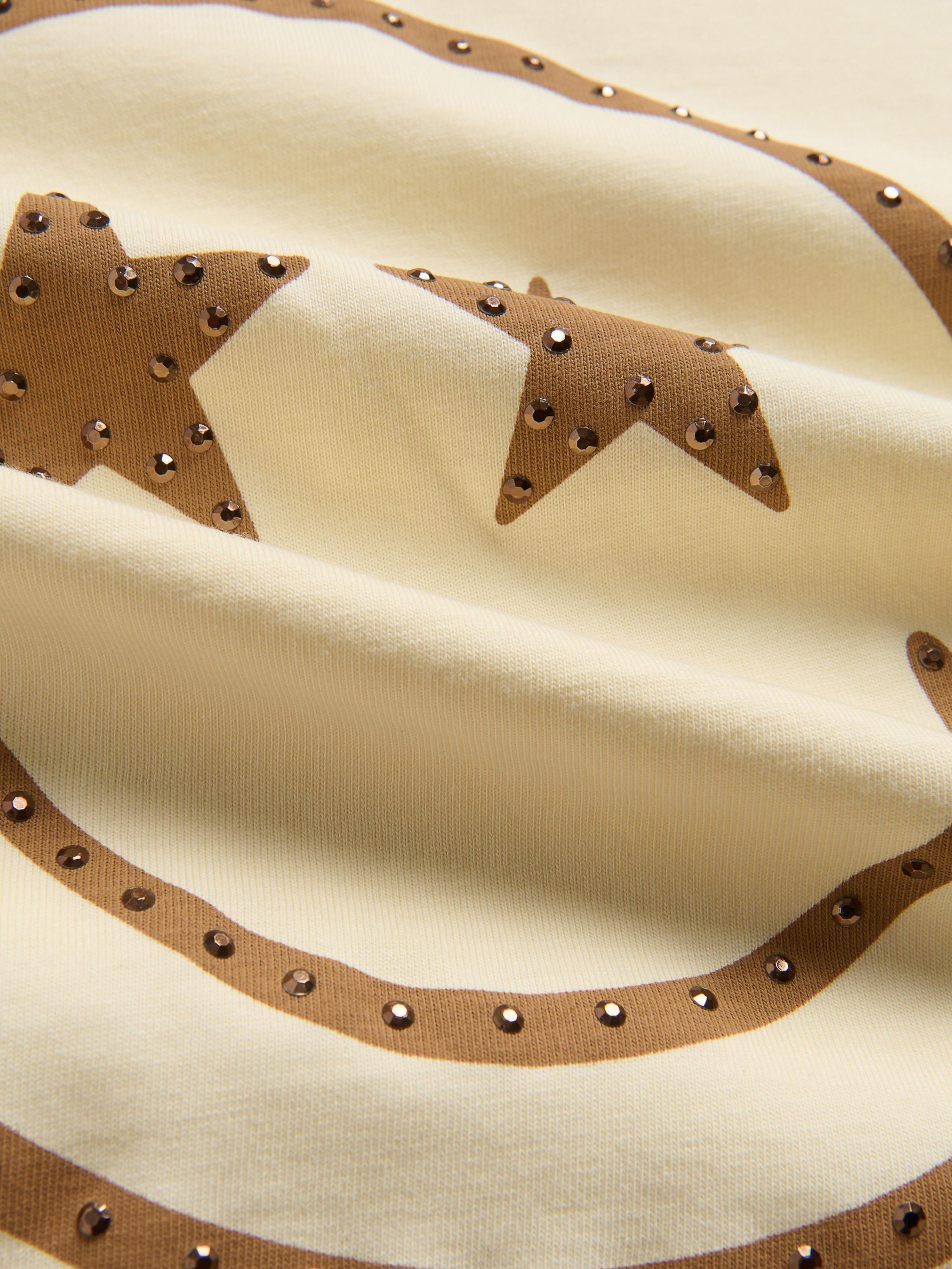 BEIGE SmileyWorldآ&reg; T-shirt, Beige, large image number 3