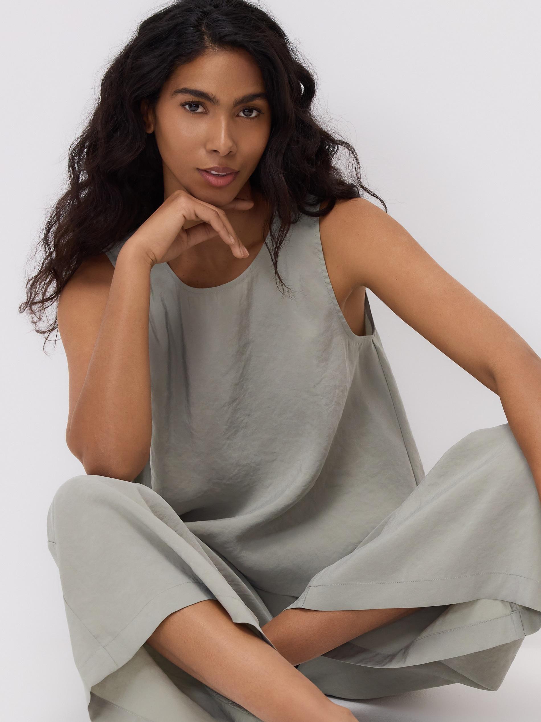 Green Modal Rich Top, Green, large image number 2
