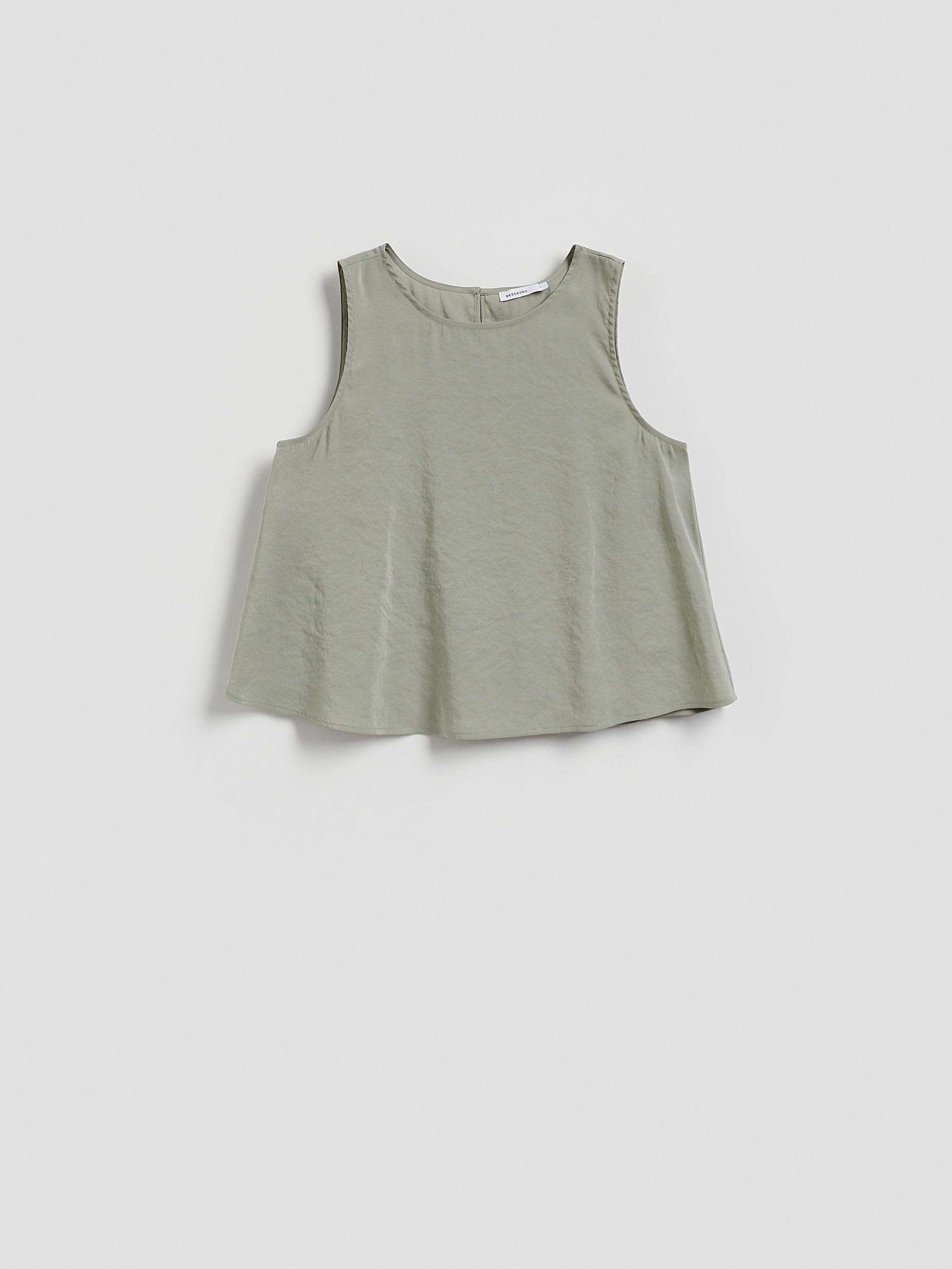 Green Modal Rich Top, Green, large image number 4