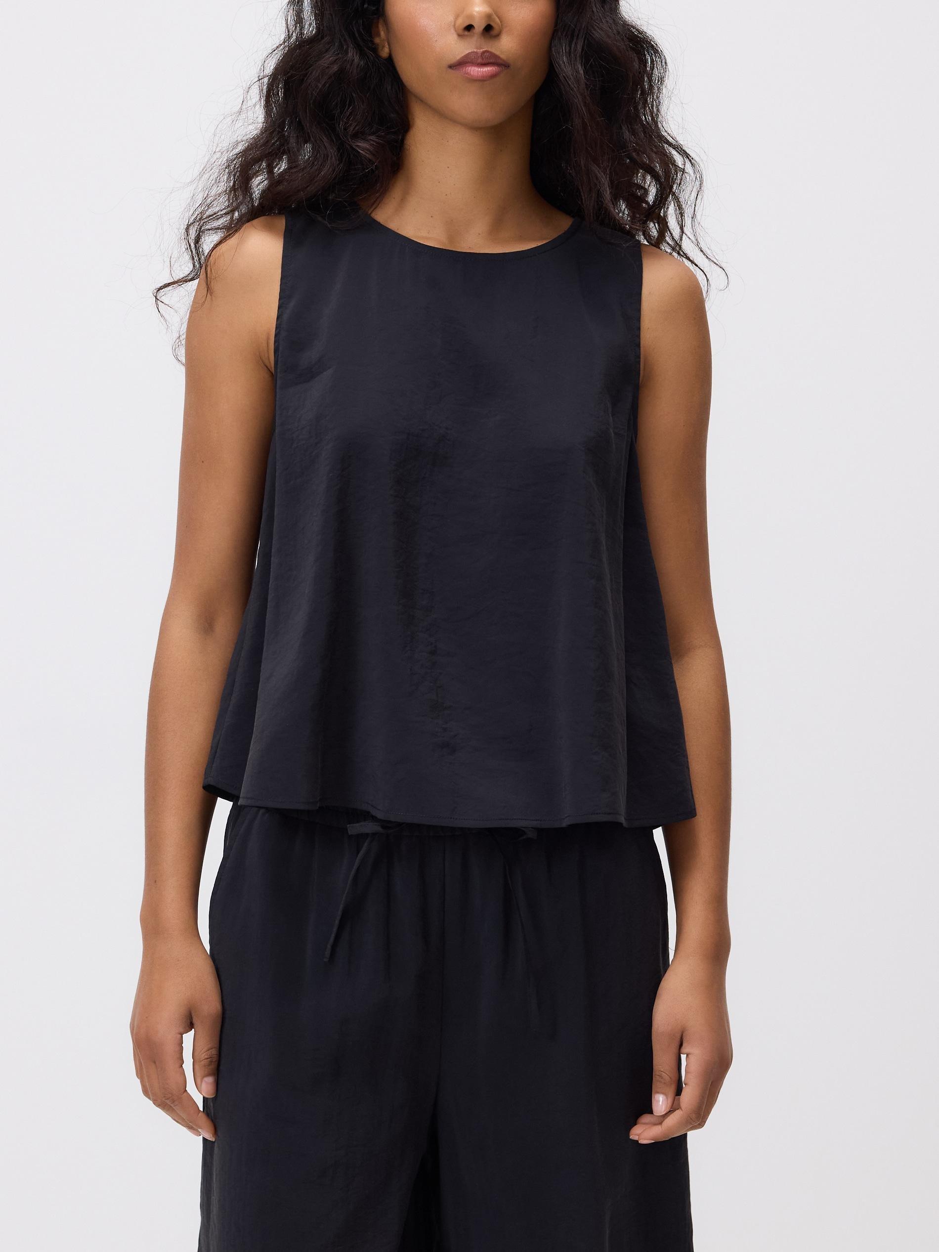 Black Modal Rich Top, Black, large image number 0