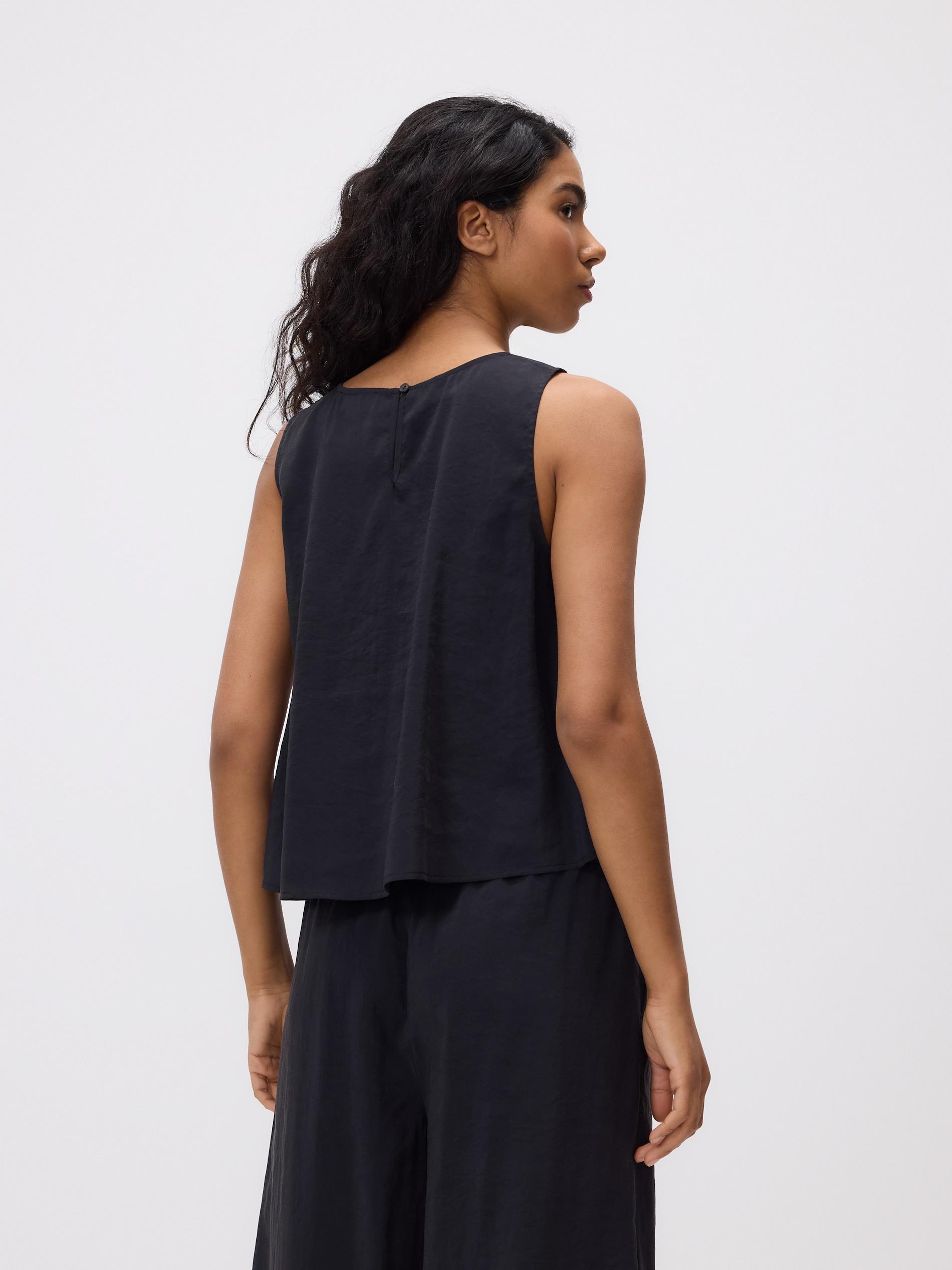 Black Modal Rich Top, Black, large image number 2